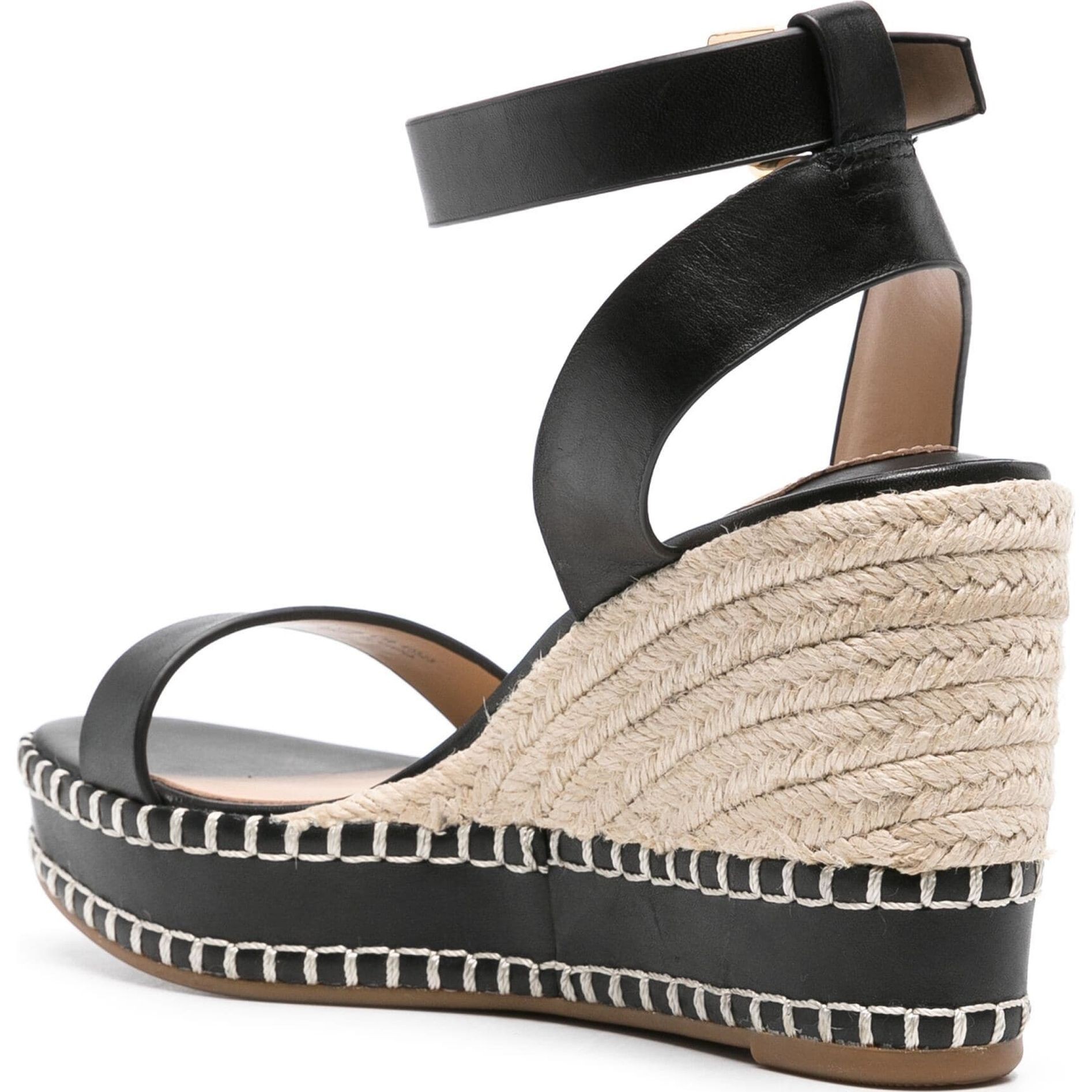 LAUREN RALPH LAUREN Espadrilės moterims, Juoda, Hilarie espadrilles 3