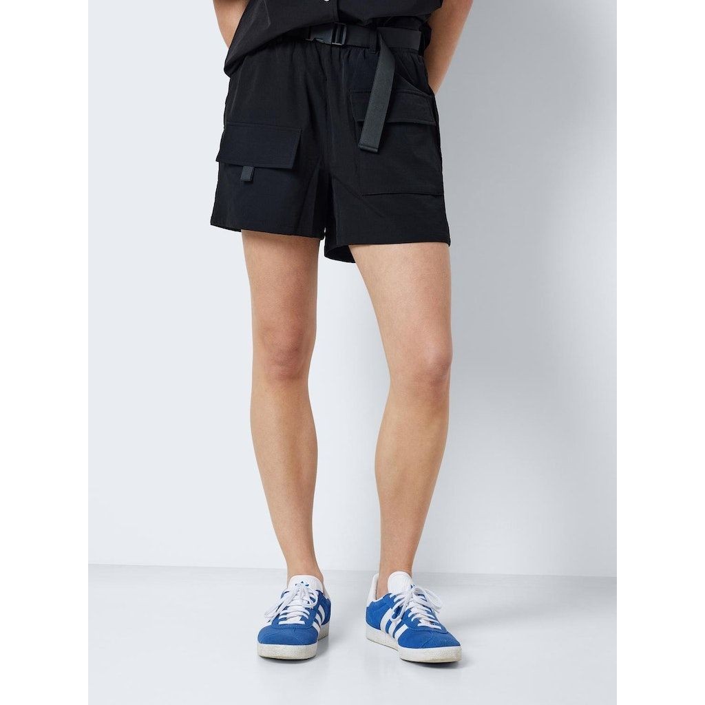 NOISY MAY Šortai moterims, Juoda, Nmkirby shorts 2