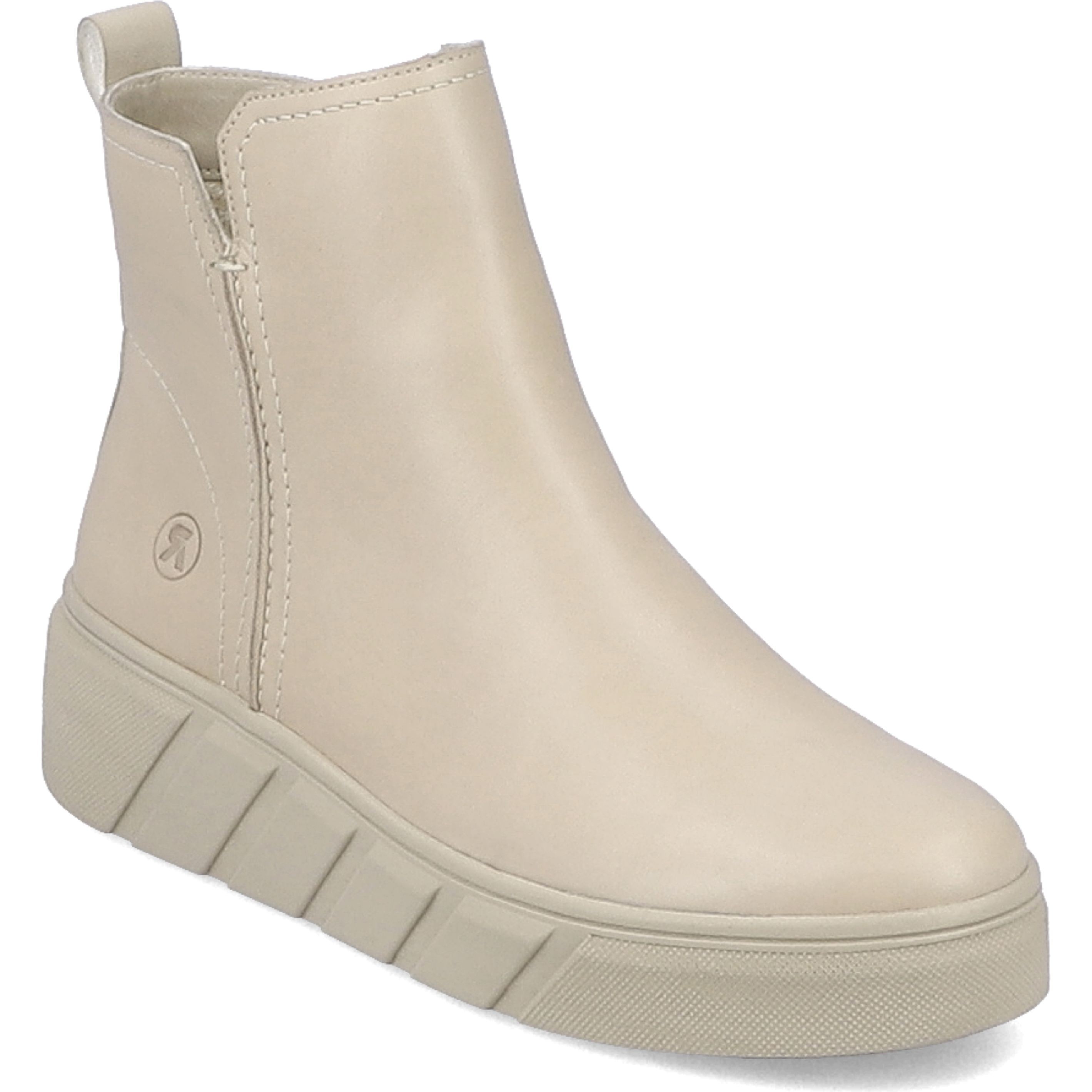 RIEKER Aulinukai moterims, Smėlio, BOOTIES 1