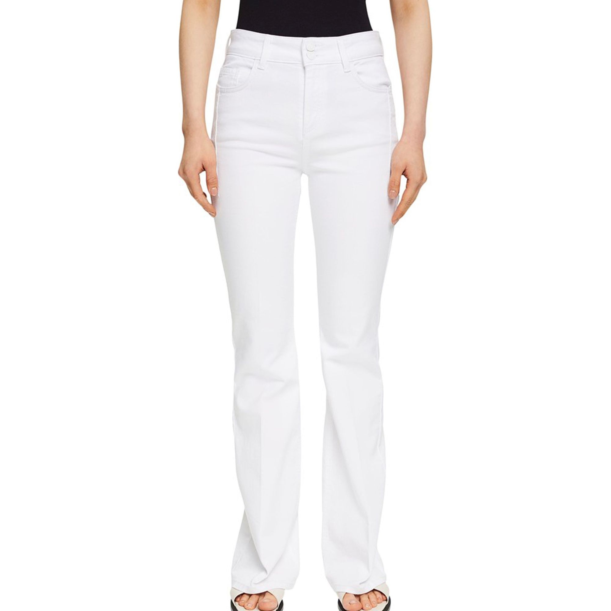 ESPRIT Kelnės moterims, Balta 2