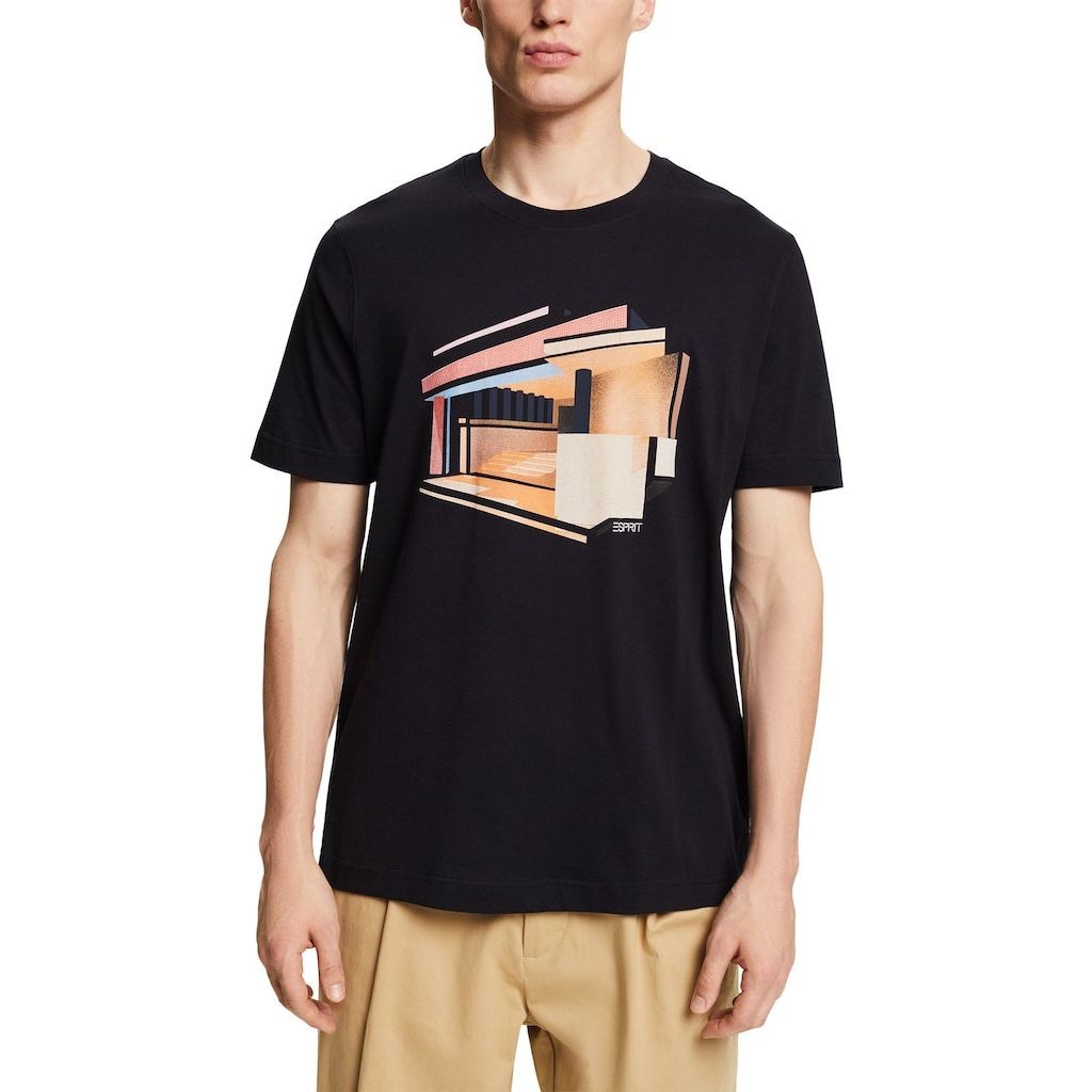 ESPRIT Marškinėliai vyrams, Juoda, Sus T-Shirts 2