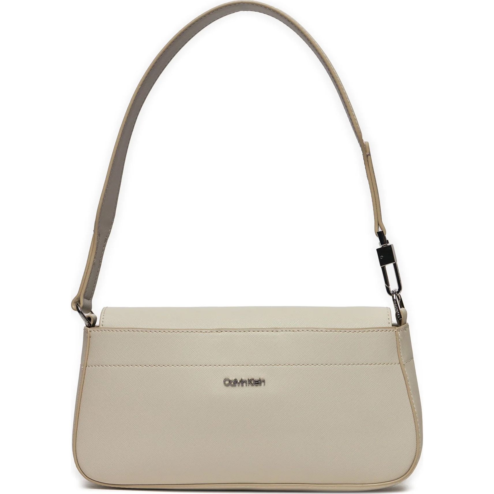 CALVIN KLEIN Rankinė per petį moterims, Smėlio, Business shoulder bag 1