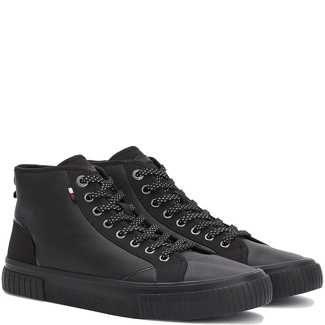 TOMMY HILFIGER Aulinukai vyrams, Juoda, MODERN VULCCHROME SHOE 1