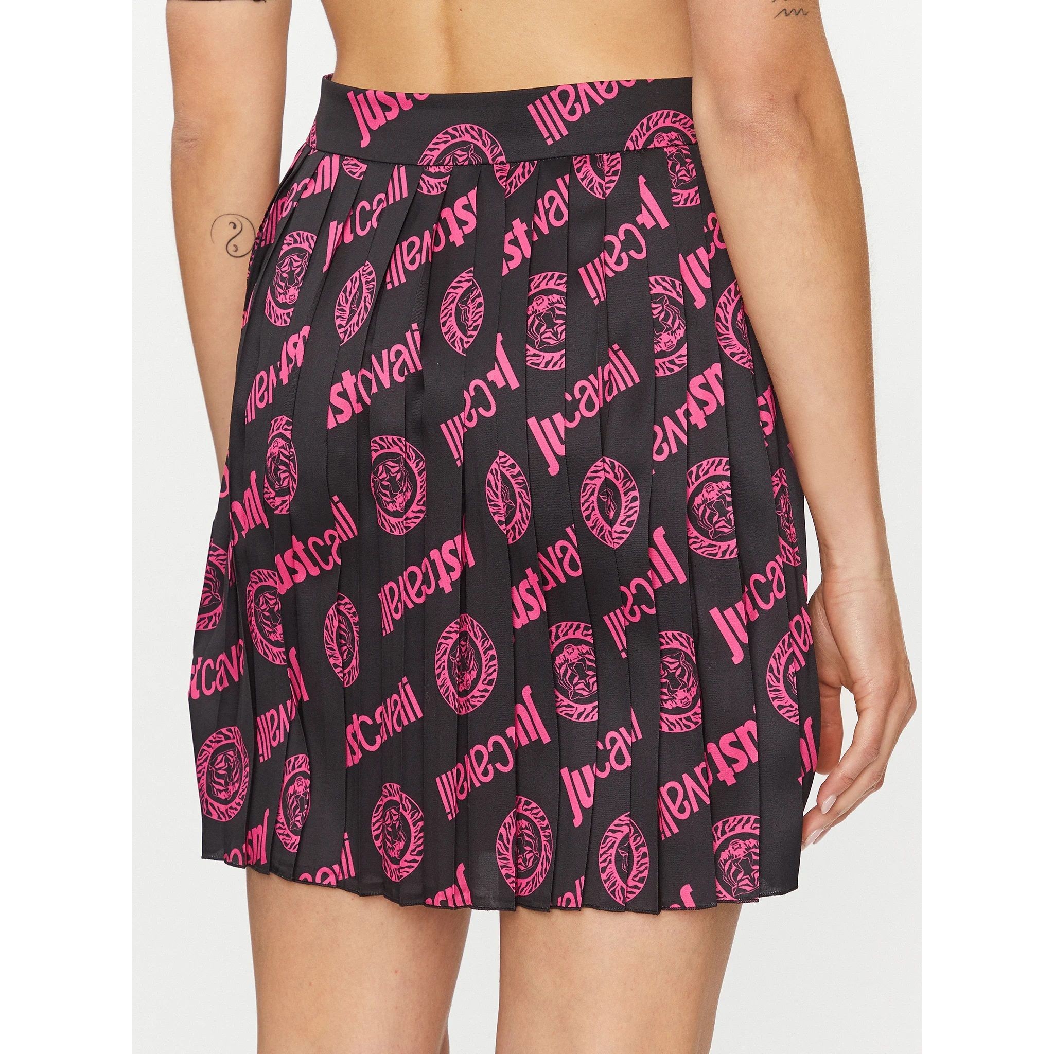 JUST CAVALLI Midi sijonas moterims, Rožinė, Midi skirt 2