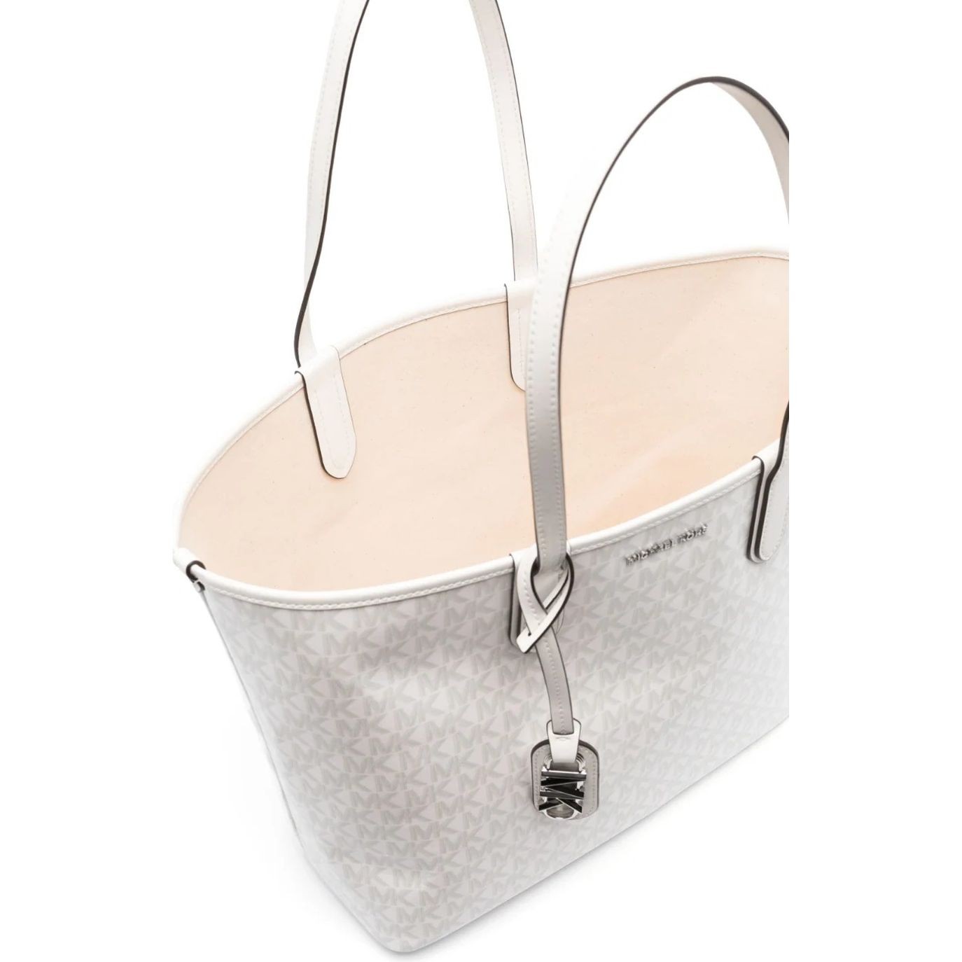 MICHAEL KORS Pirkinių krepšys moterims, Balta, Large ew open tote 4