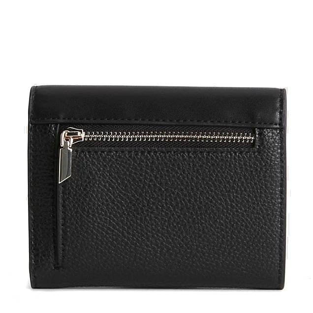 CALVIN KLEIN Piniginė moterims, Juoda, Daily dressed trifold wallet 2