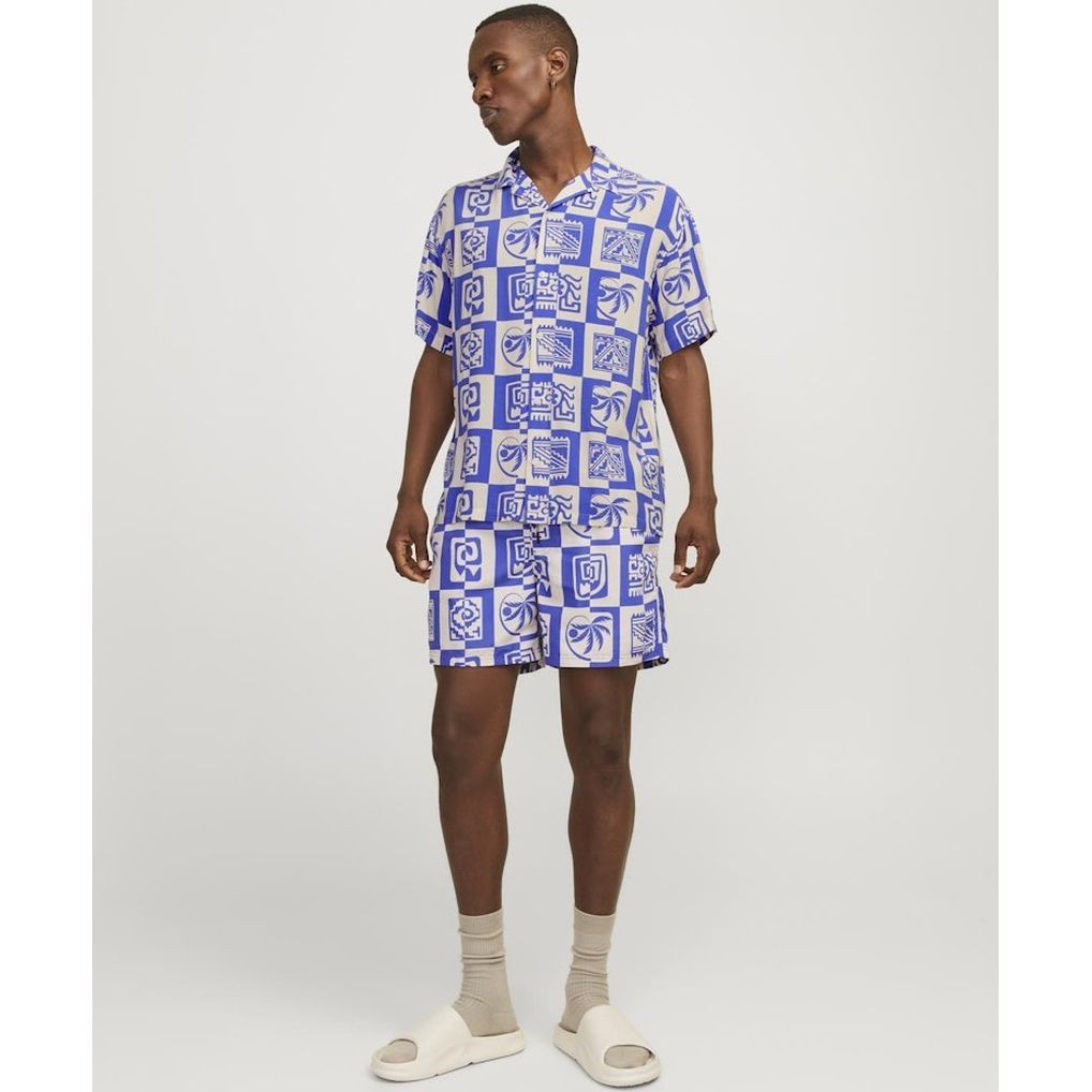 JACK & JONES Apatinė kostiumėlio dalis vyrams, Mėlyna, Jpstfiji bottom 6