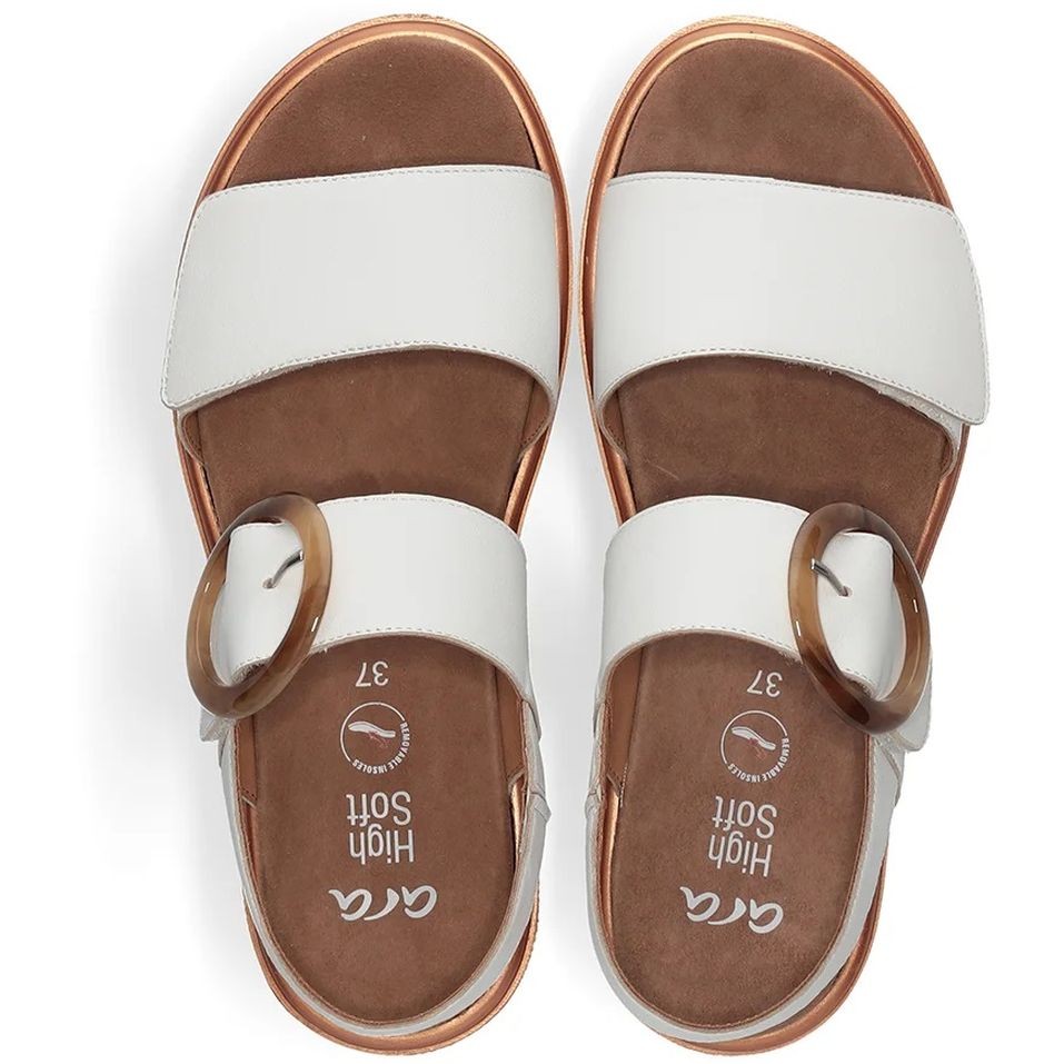 ARA Basutės moterims, Balta, Bilbao sandals 5