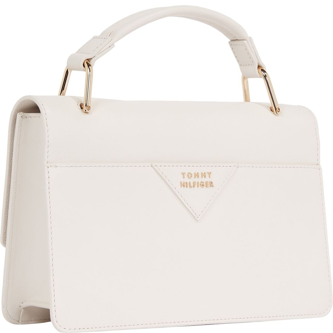 TOMMY HILFIGER Rankinė per petį moterims, Smėlio, Pushlock crossover 2