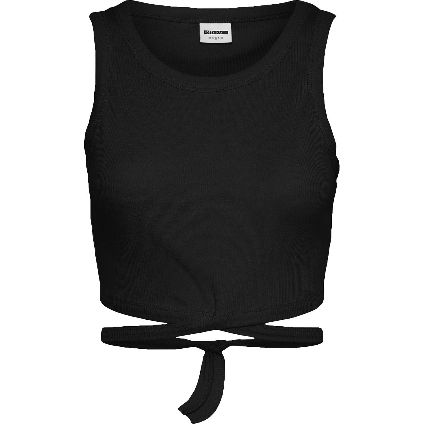 NOISY MAY Palaidinės moterims, Juoda, NMMAYA S/L TIE FRONT 1