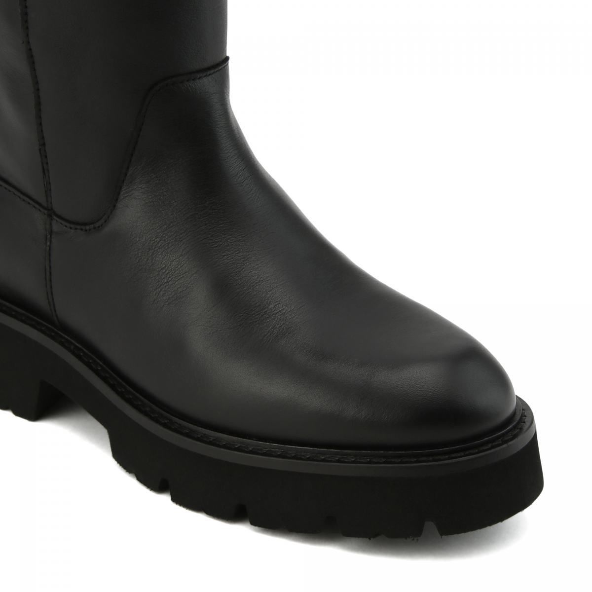 MARC O'POLO Auliniai moterims, Juoda, Mod. Giulia 4A Boots 5