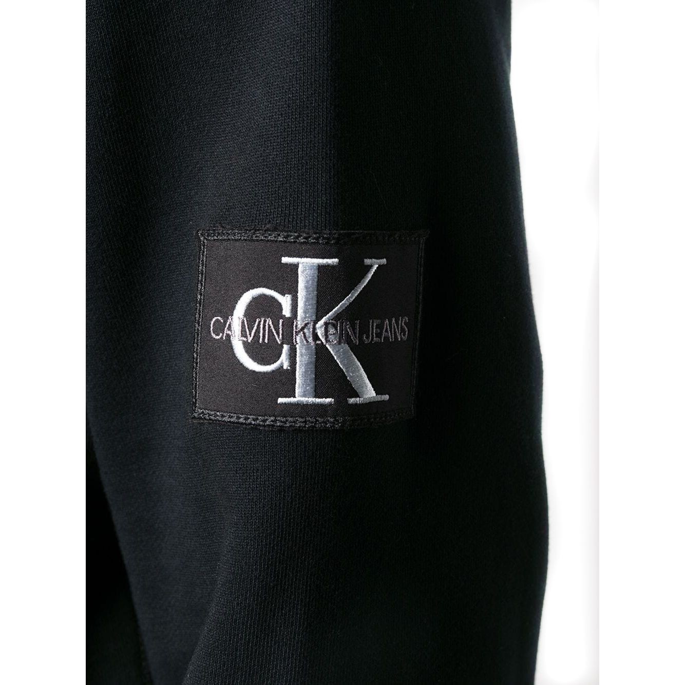 CALVIN KLEIN Marškinėliai vyrams, Juoda, MONOGRAM SLEEVE 3