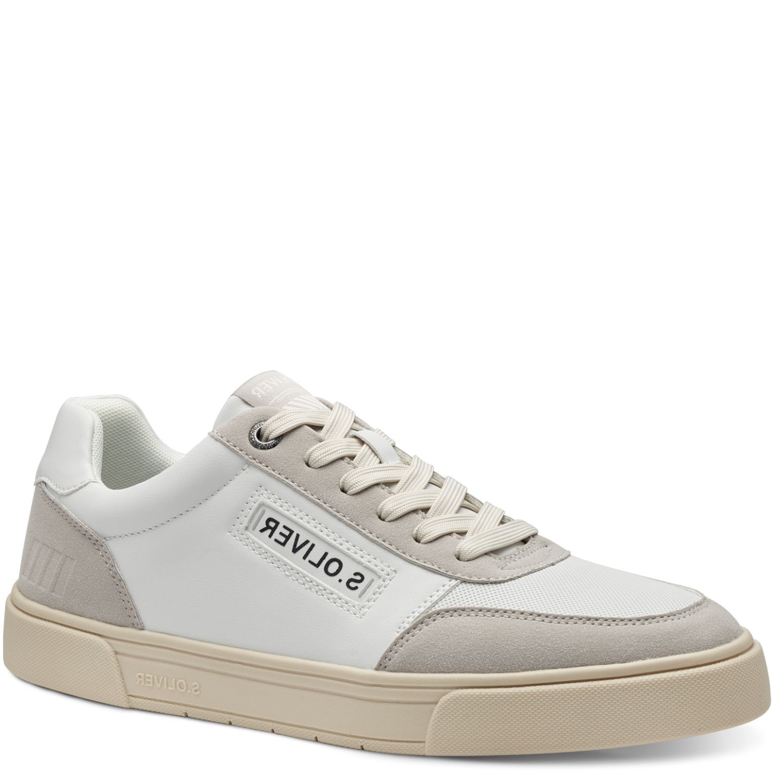 S.OLIVER Laisvalaikio bateliai vyrams, Balta, LEISURE 1