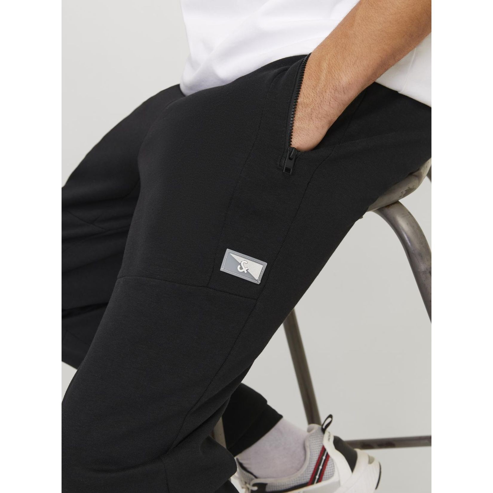 JACK & JONES Kelnės vyrams, Juoda, JPSTWILL JJAIR SWEAT 8