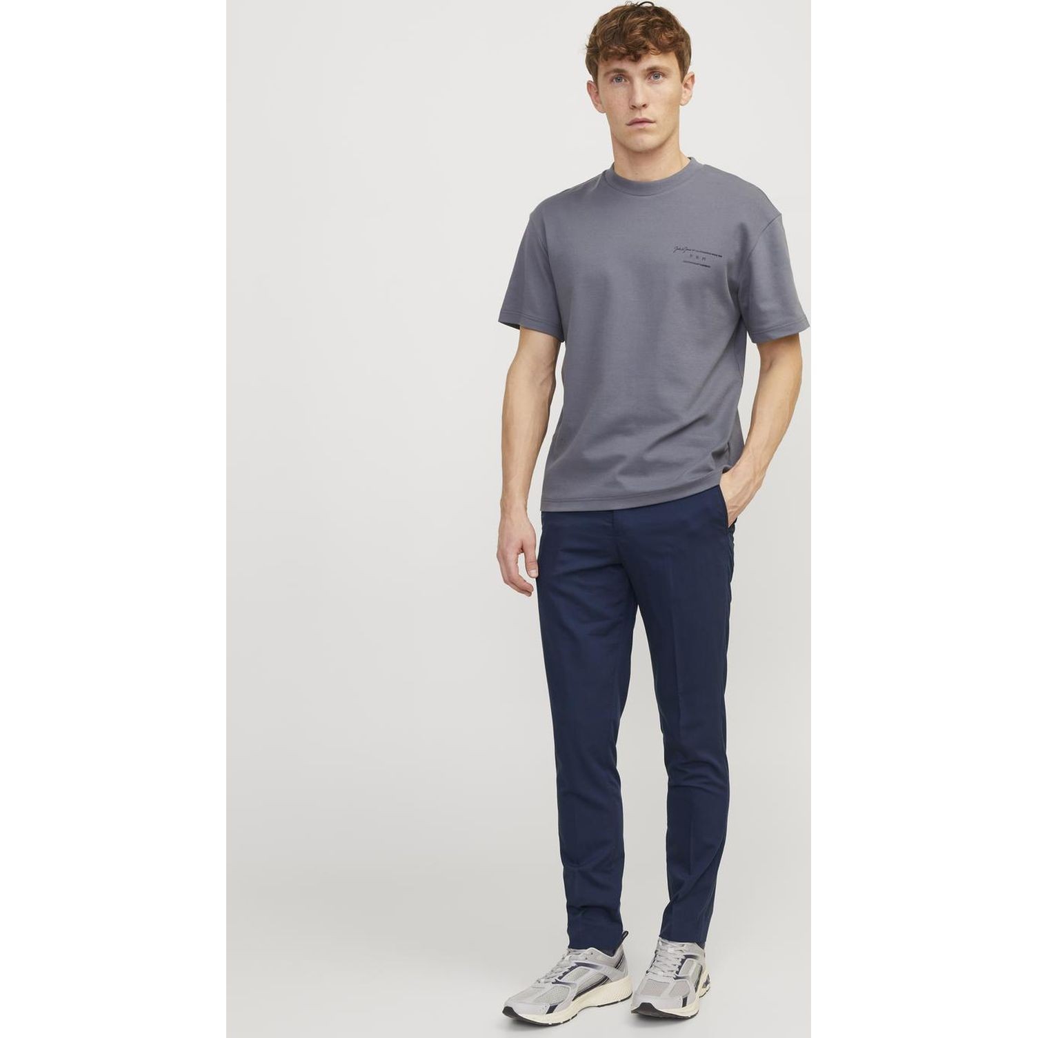 JACK & JONES Kelnės vyrams, Mėlyna, JPRFRANCO TROUSER NOOS 4