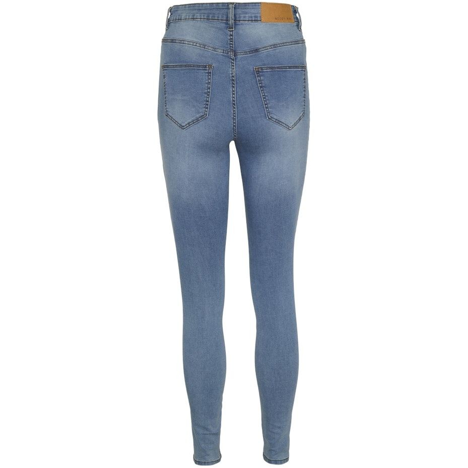 NOISY MAY Tiesūs džinsai moterims, Mėlyna, NMCALLIE HW SKINNY JE 6