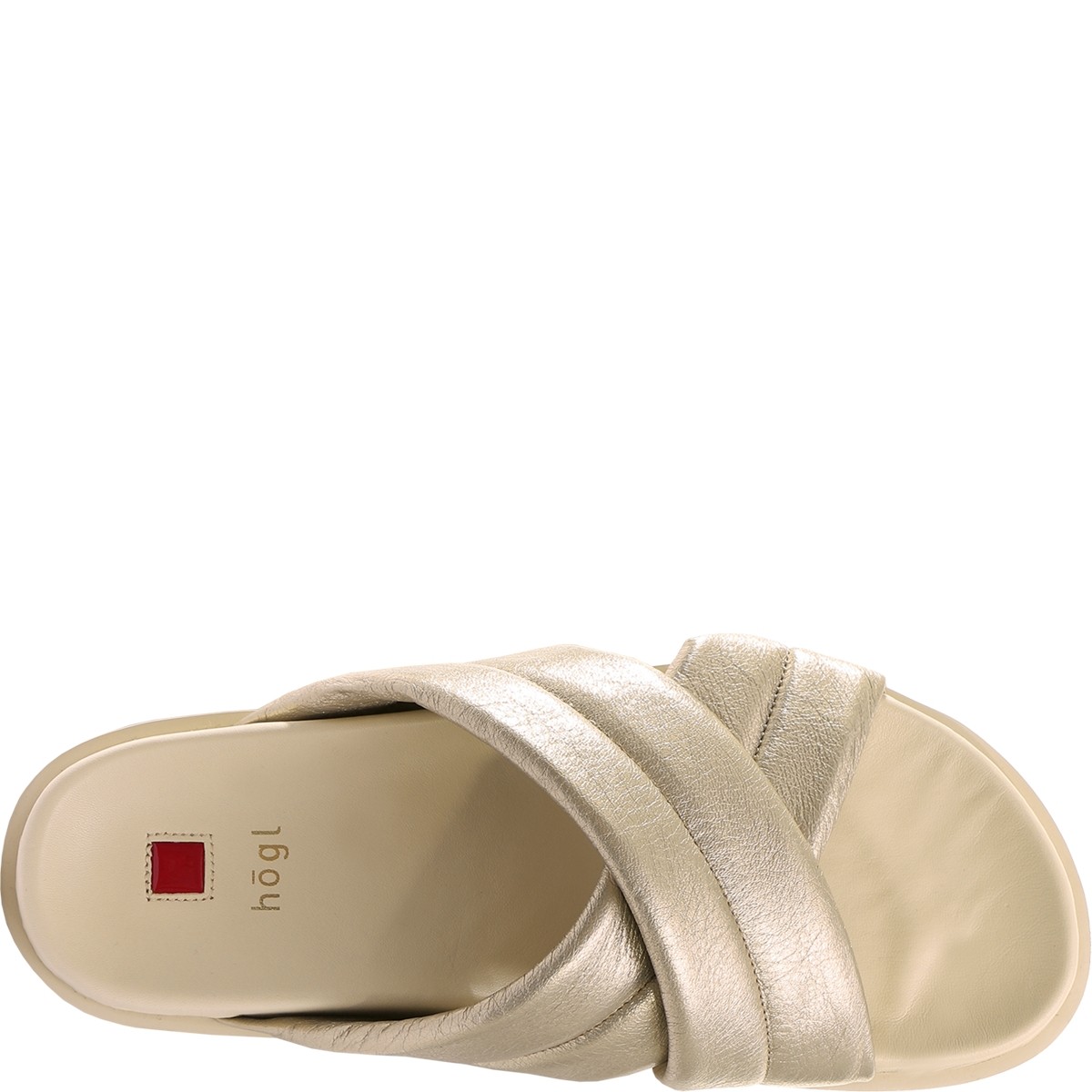 HOGL Šlepetės moterims, Bronzinė, Tessa slippers 4