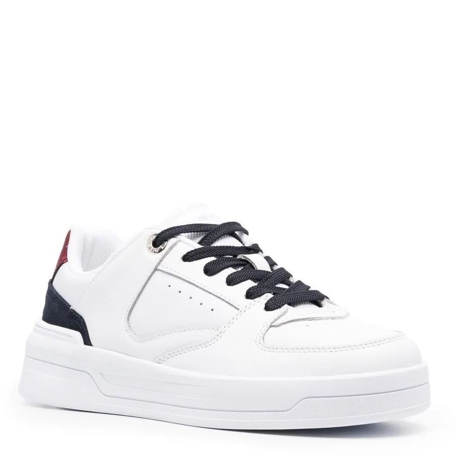 TOMMY HILFIGER Sportiniai bateliai moterims, Balta, Basket sneaker 2