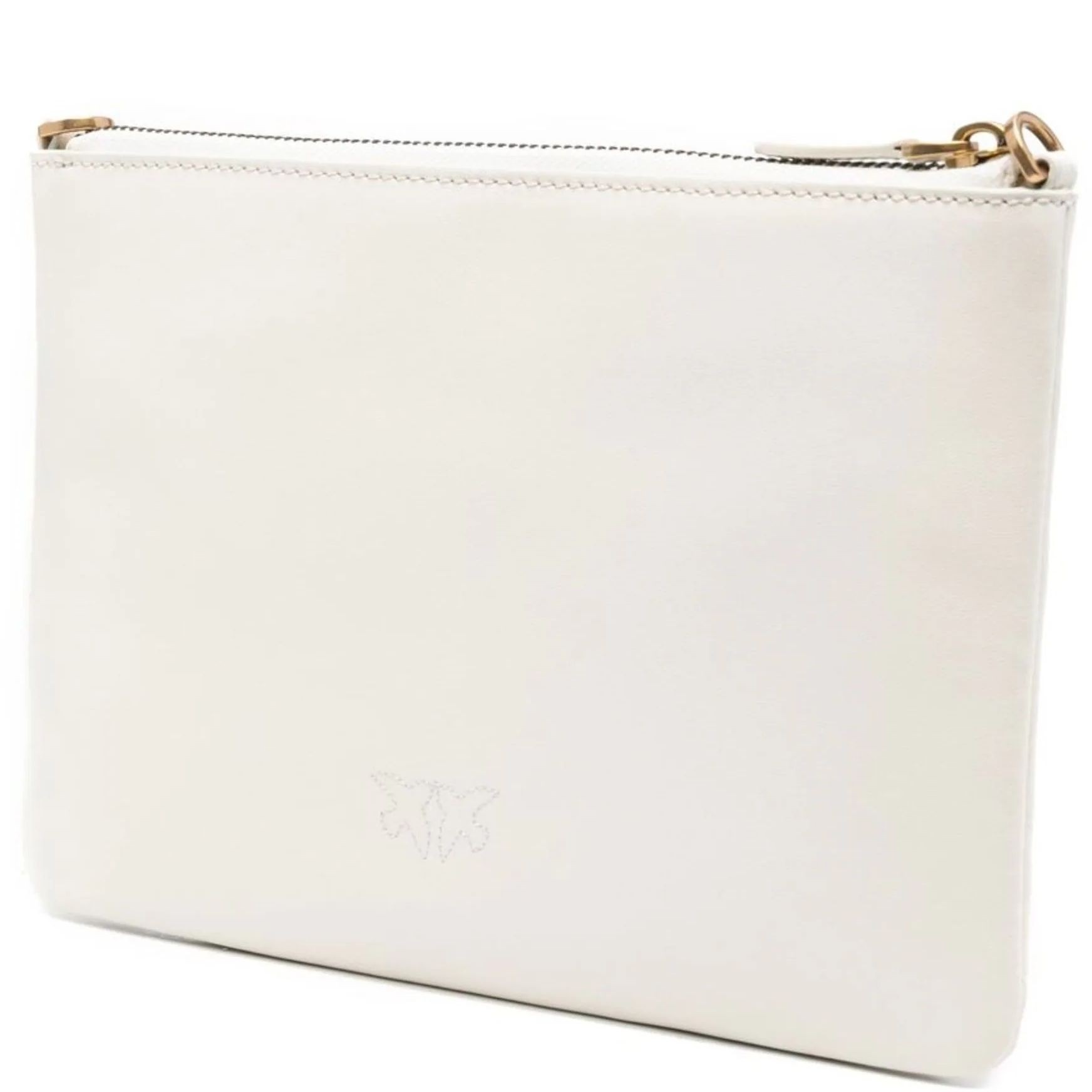 PINKO Rankinė per petį moterims, Balta, Logo-plaque satchel bag 2