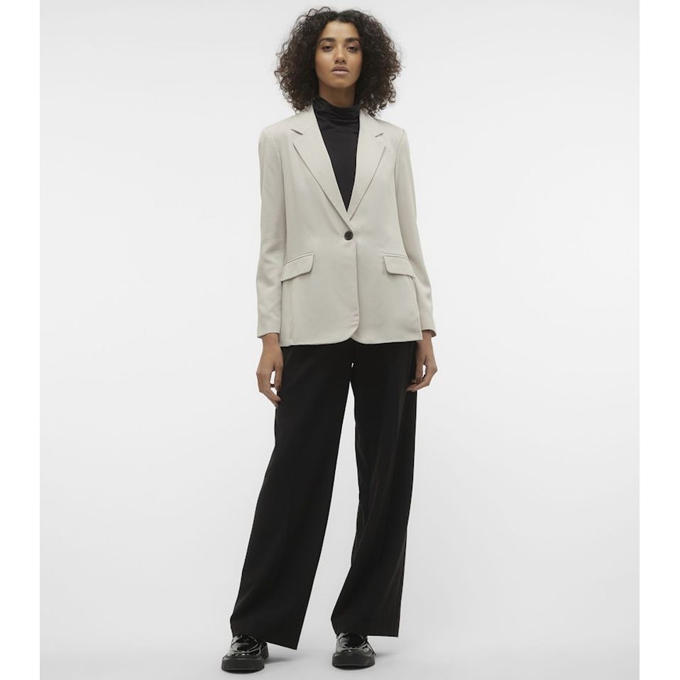 VERO MODA Švarkas moterims, Sidabrinė, Vmrita blazers 4