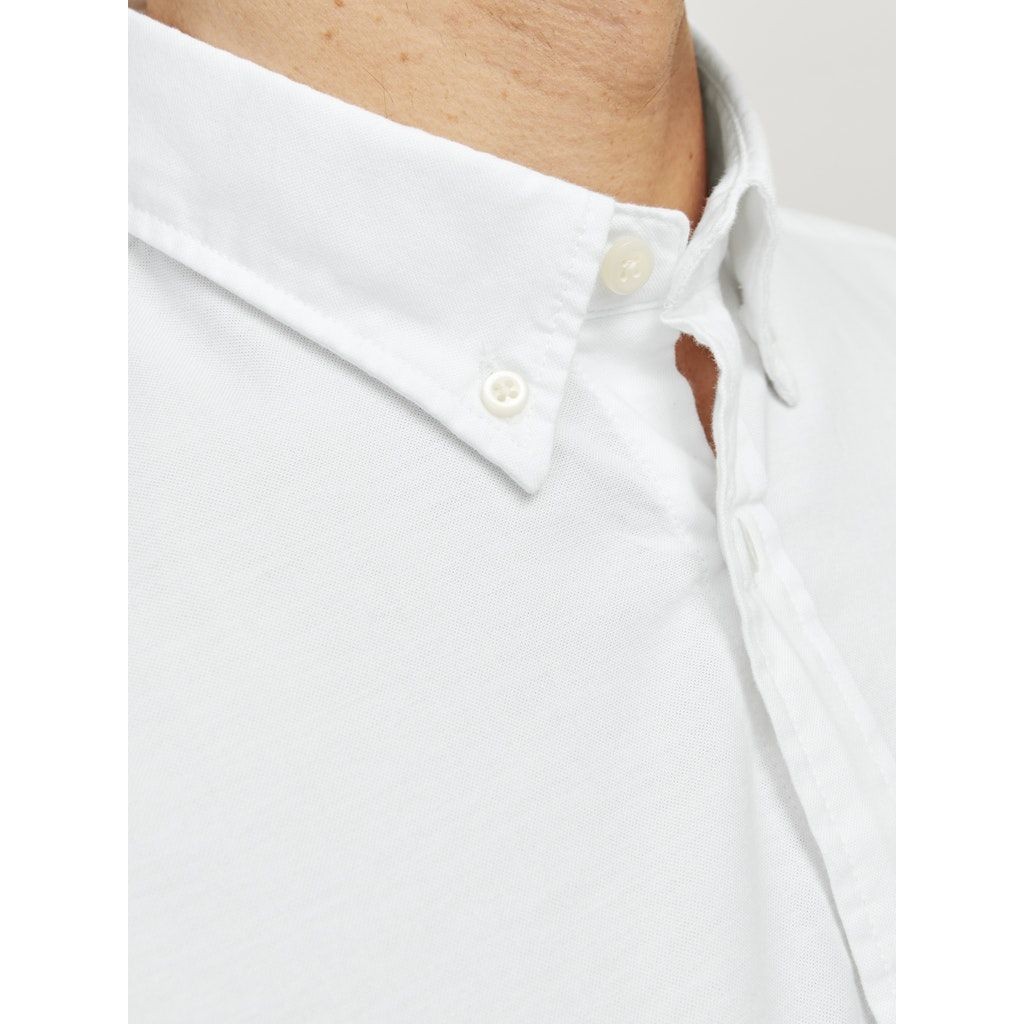 JACK & JONES Marškiniai vyrams, Balta, JPRBROOK OXFORD SHIR 7