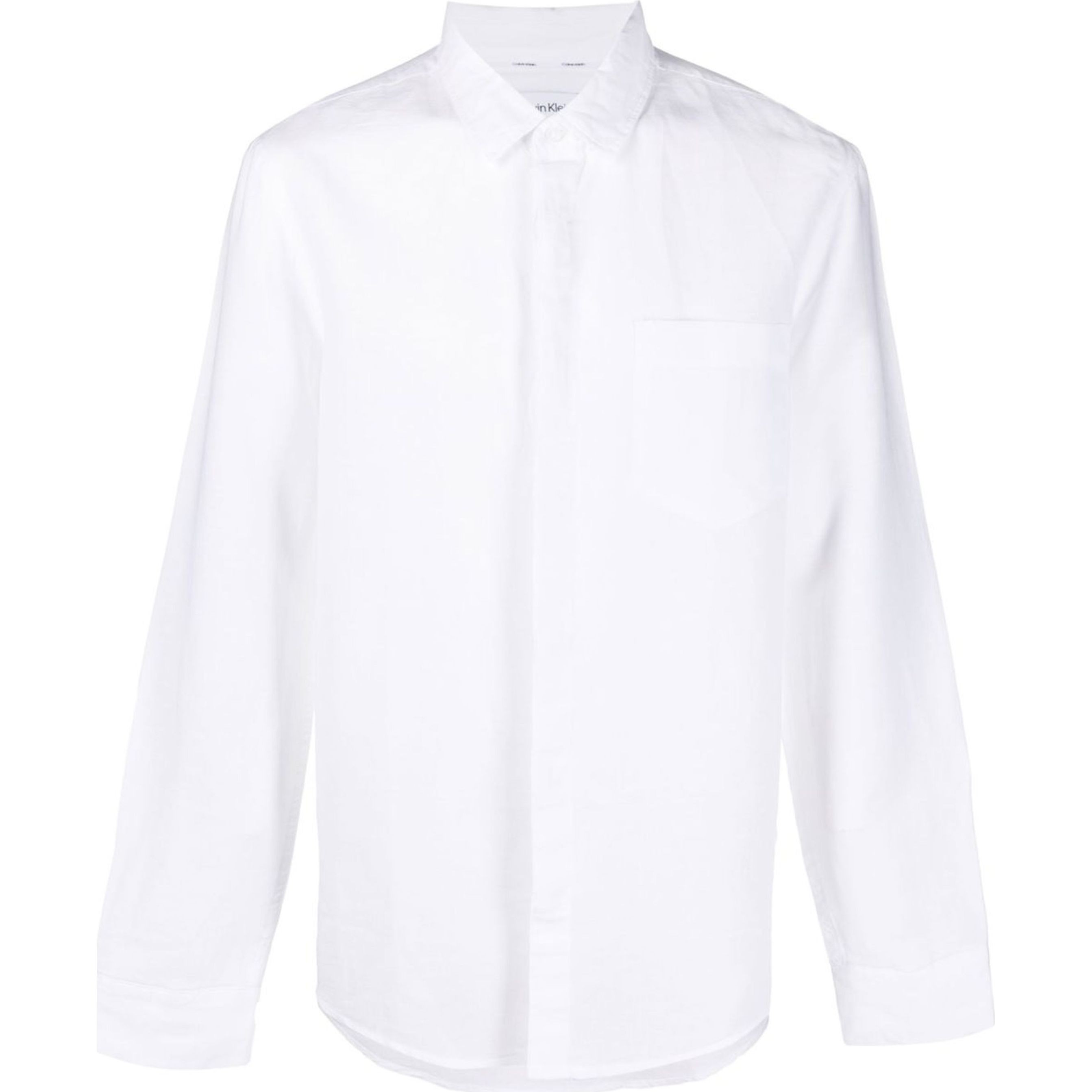 CALVIN KLEIN Marškiniai ilgomis rankovėmis vyrams, Balta, CASUAL SHIRT 1