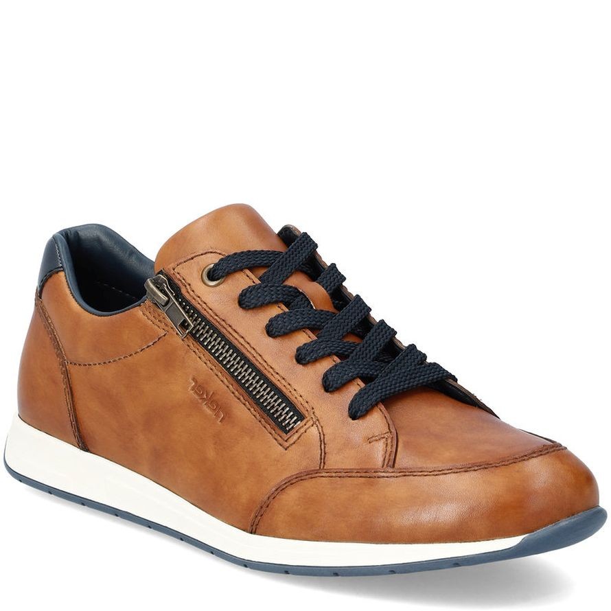 RIEKER Laisvalaikio bateliai vyrams, Ruda, LEISURE 1