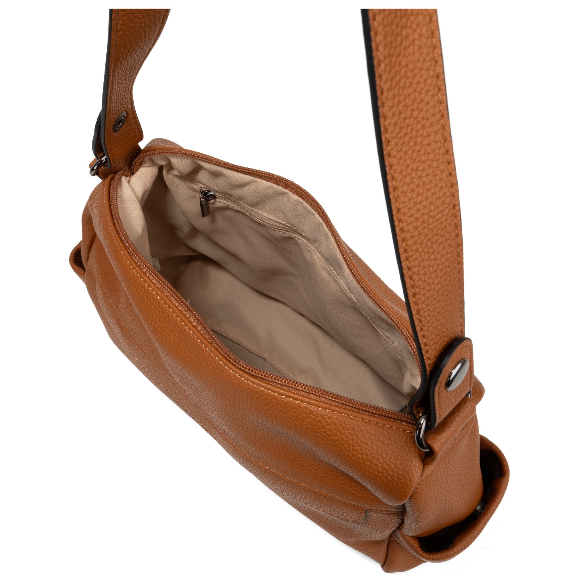 STELLA NEW YORK Rankinė per petį moterims, Ruda, Shoulder bag 3