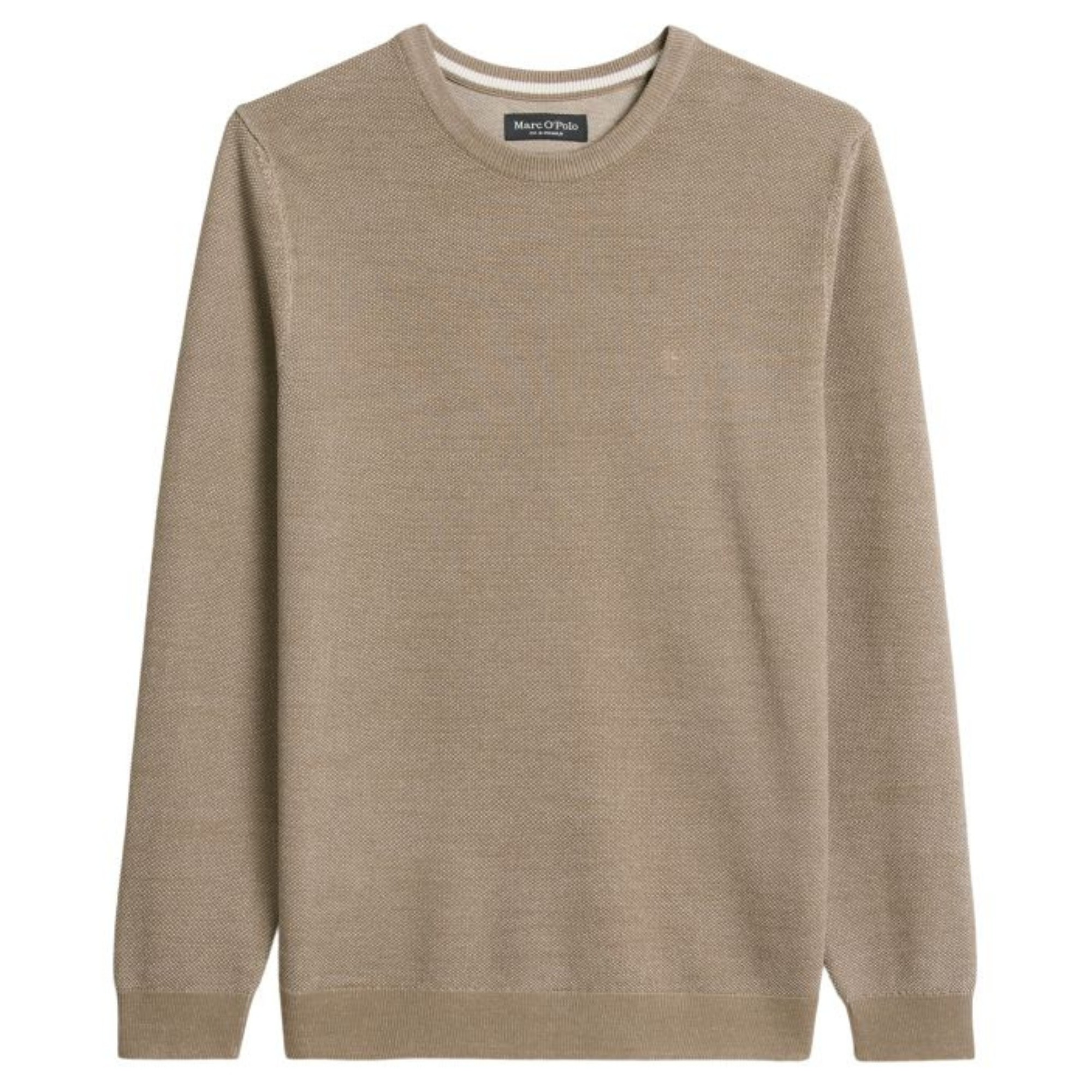 MARC O'POLO Megztinis vyrams, Smėlio, 620502360074 Sweater