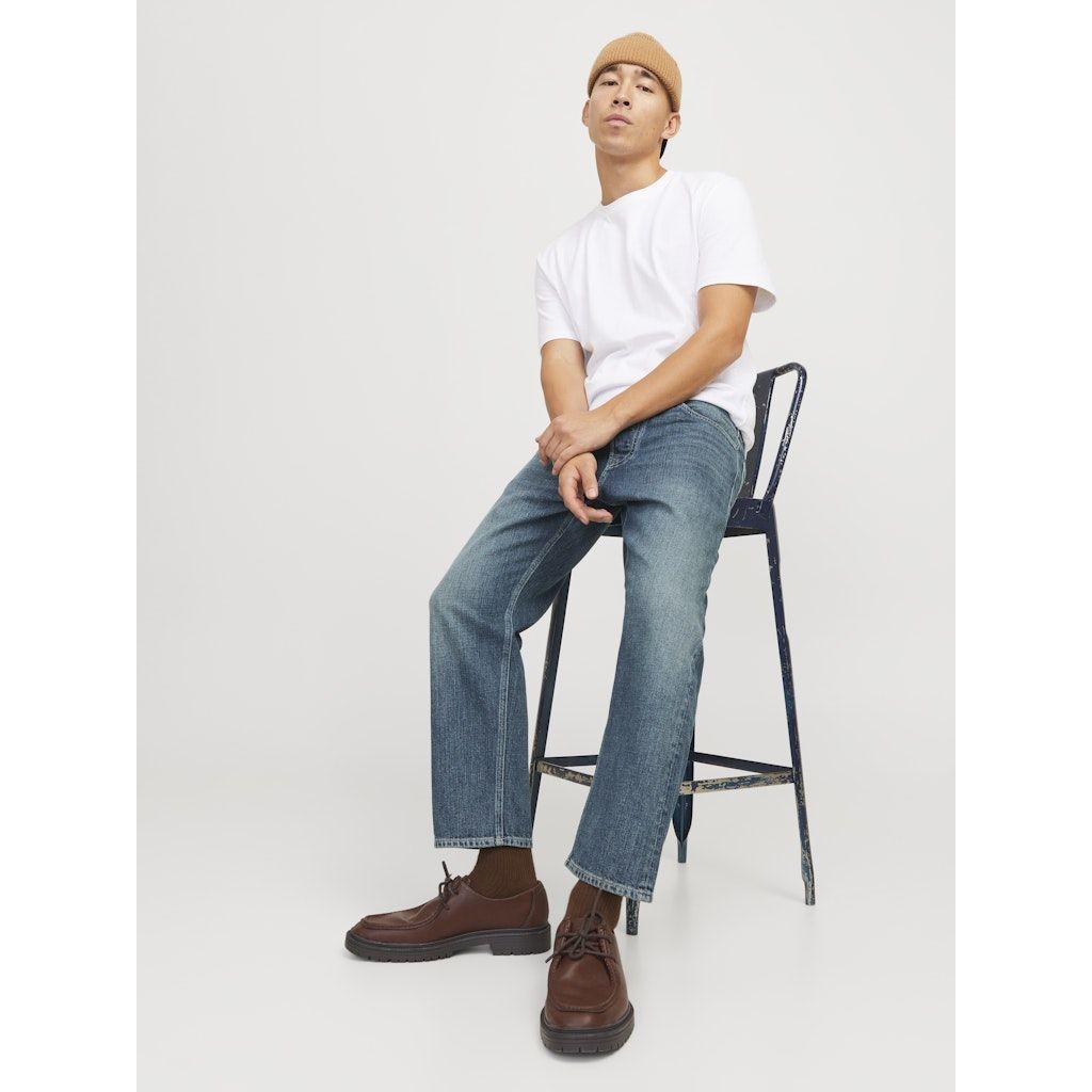 JACK & JONES Aptempti džinsai vyrams, Mėlyna, Mike 8