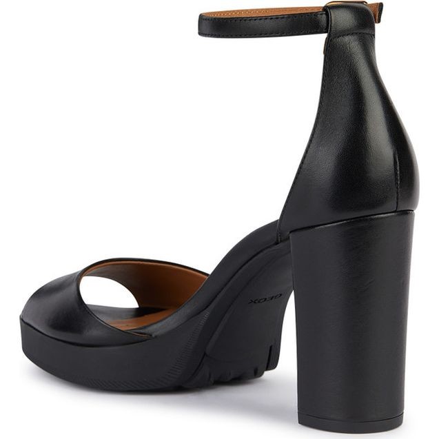 GEOX Basutės moterims, Juoda, Walk pleasure 85s sandals 3