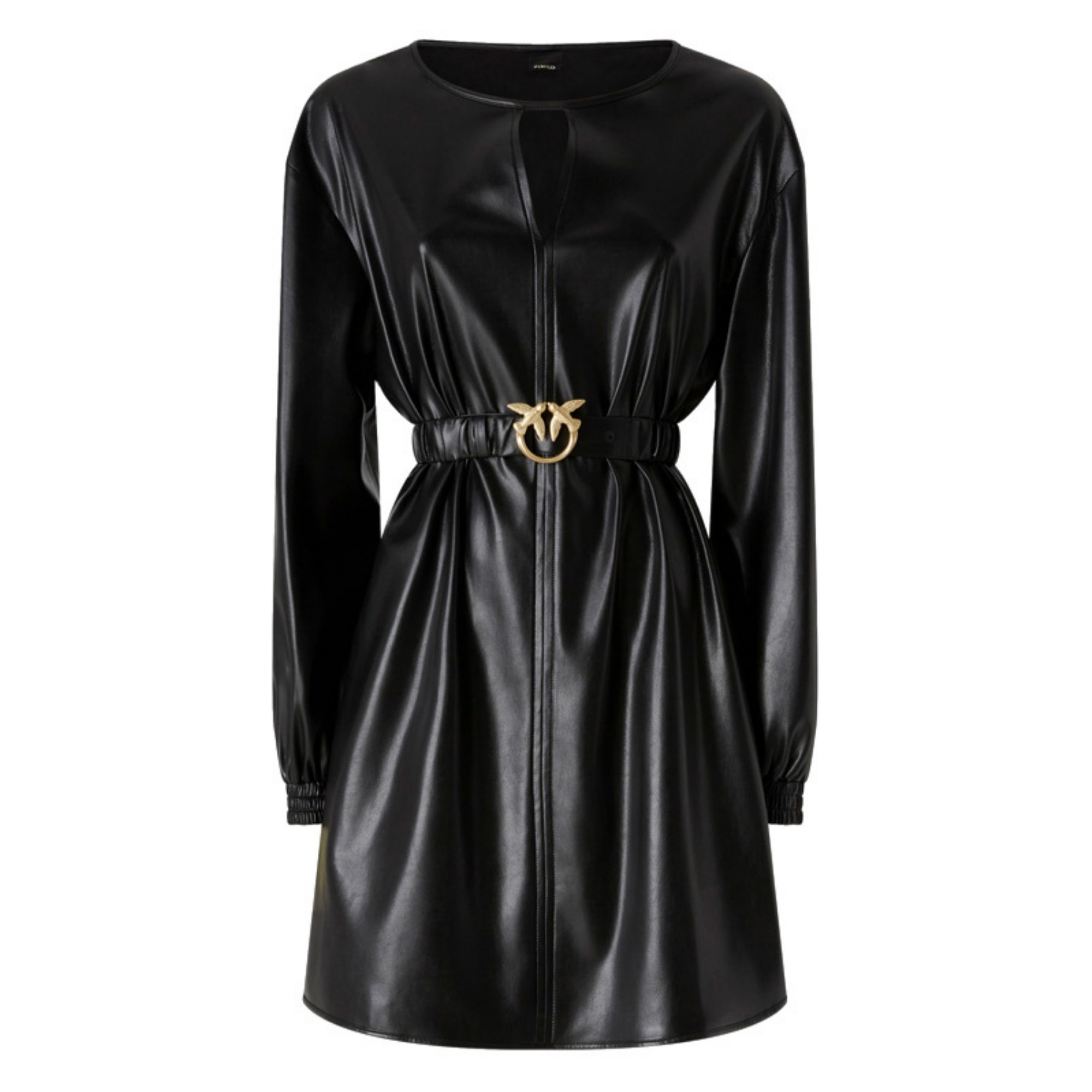 PINKO Midi suknelė moterims, Juoda, Sfumato dress 1