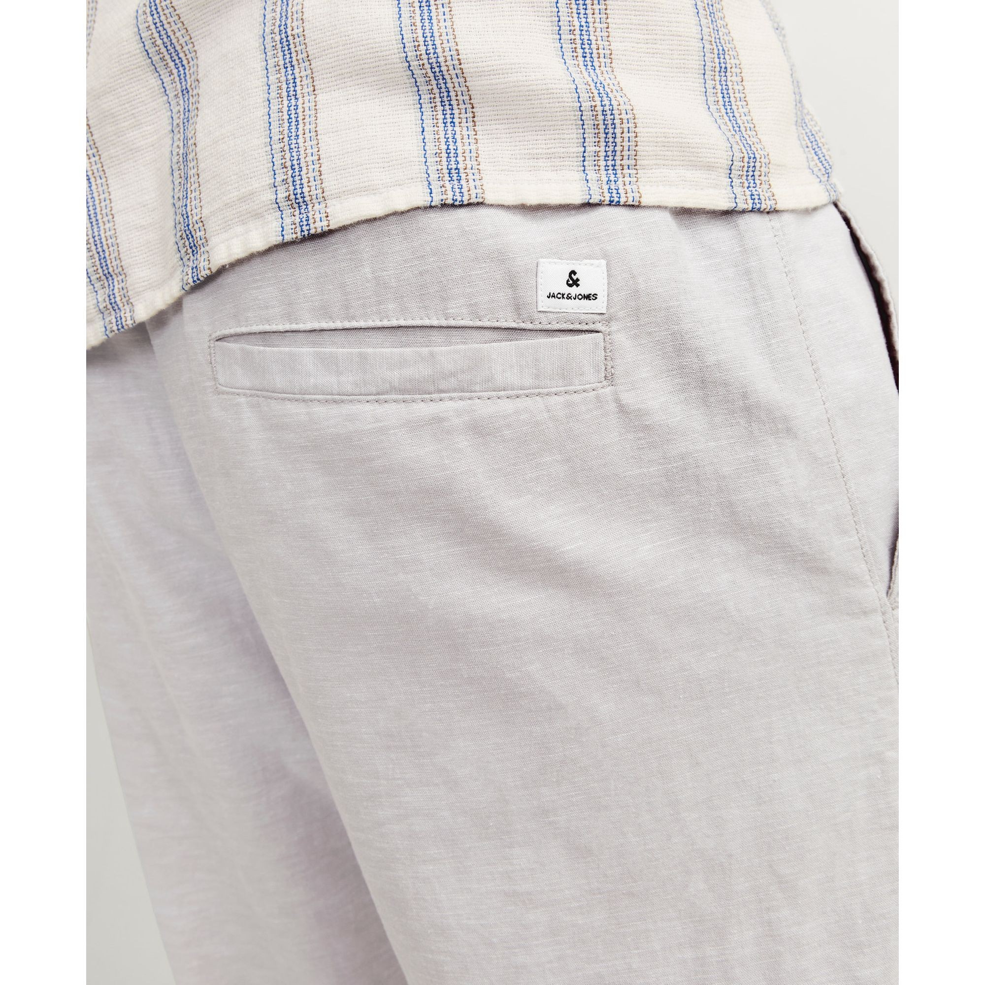 JACK & JONES Kelnės vyrams, Smėlio, Kane summer linen 4