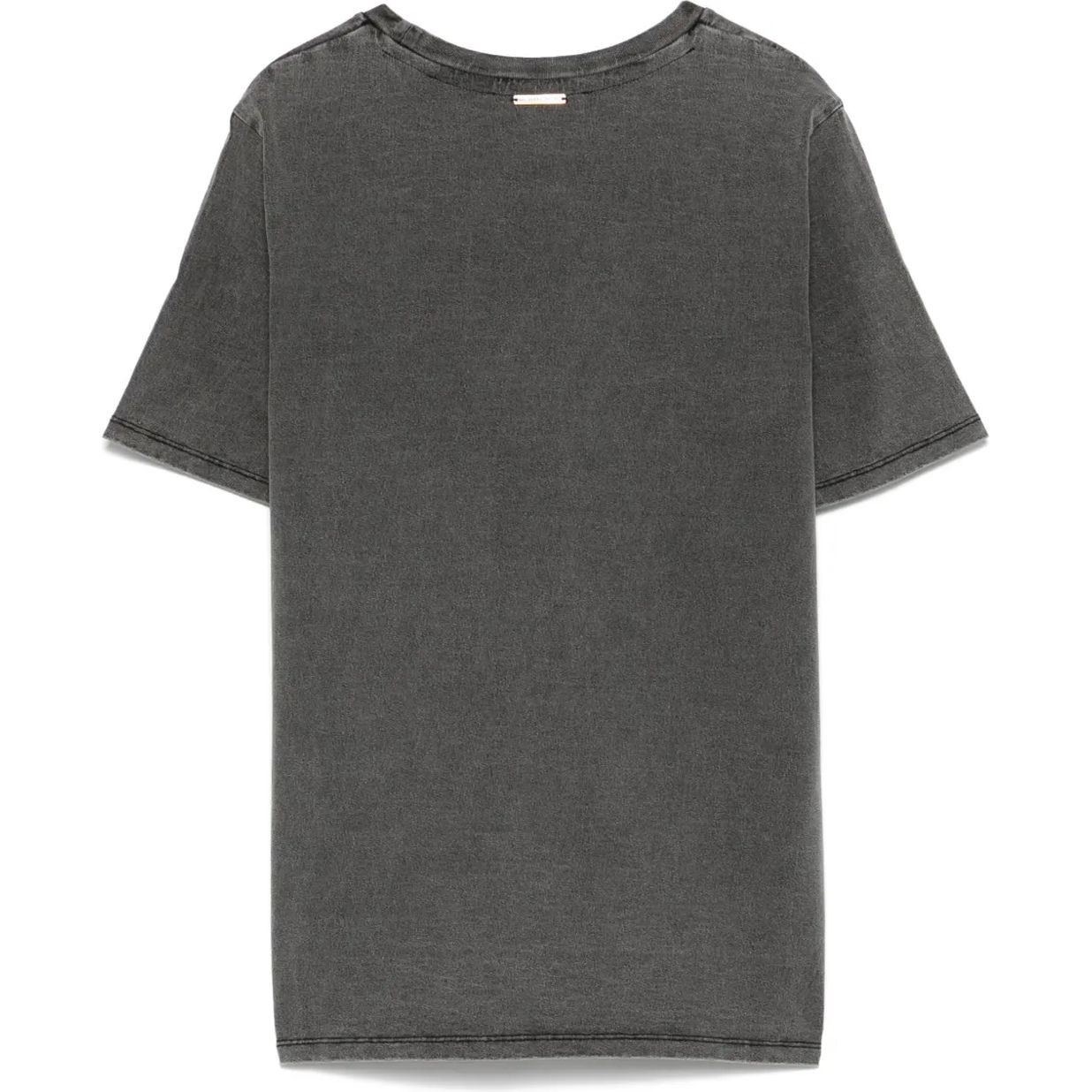 MICHAEL KORS Marškinėliai trump. rankovėmis moterims, Juoda, Empire stud classic tee 2