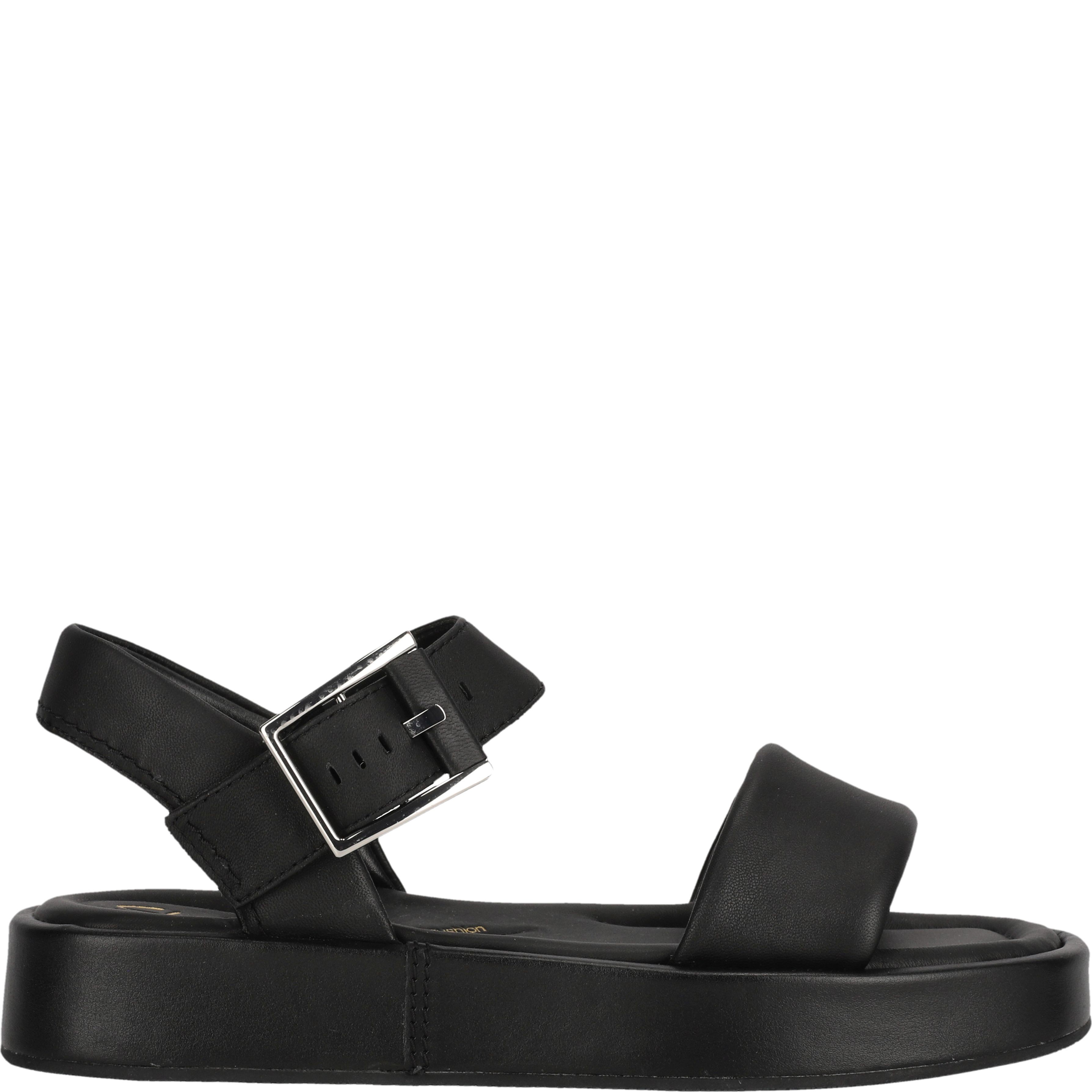 CLARKS Basutės moterims, Juoda, Alda Strap sandals 2