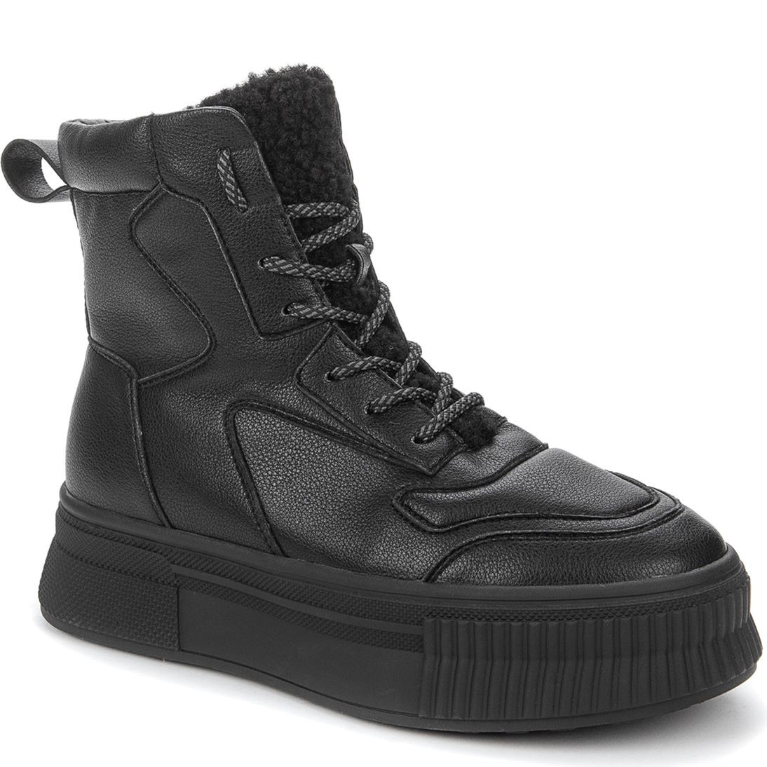 KEDDO Pašiltinti aulinukai moterims, Juoda, WARM BOOTS