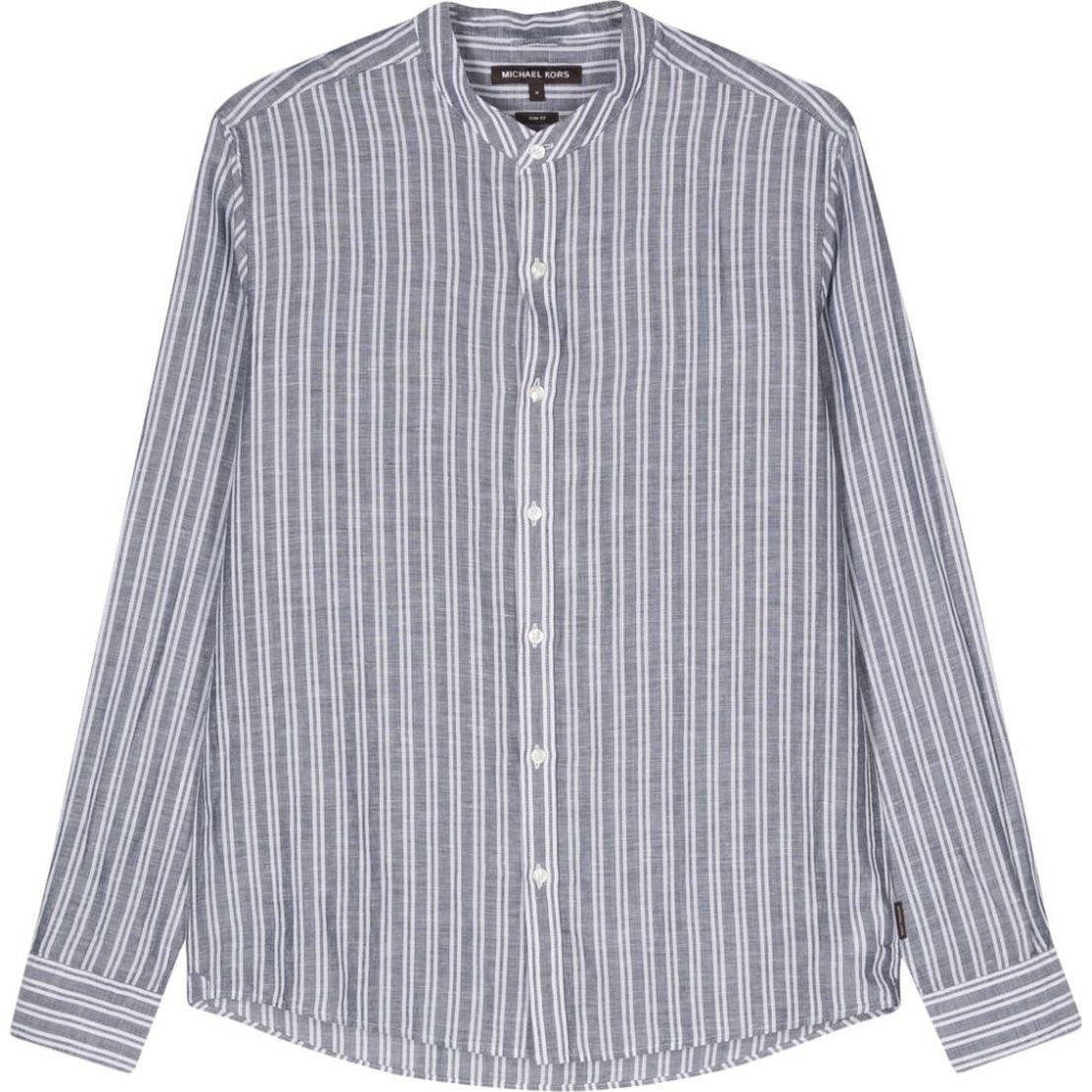 MICHAEL KORS Sportinis nertinis vyrams, Mėlyna, Ls band stripe sweatshirt 1