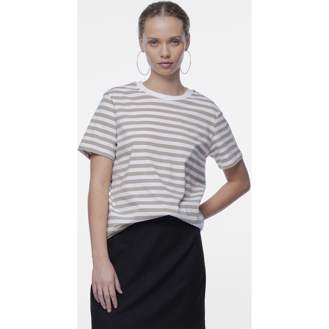 PIECES Marškinėliai moterims, Marga, Ria tee 3