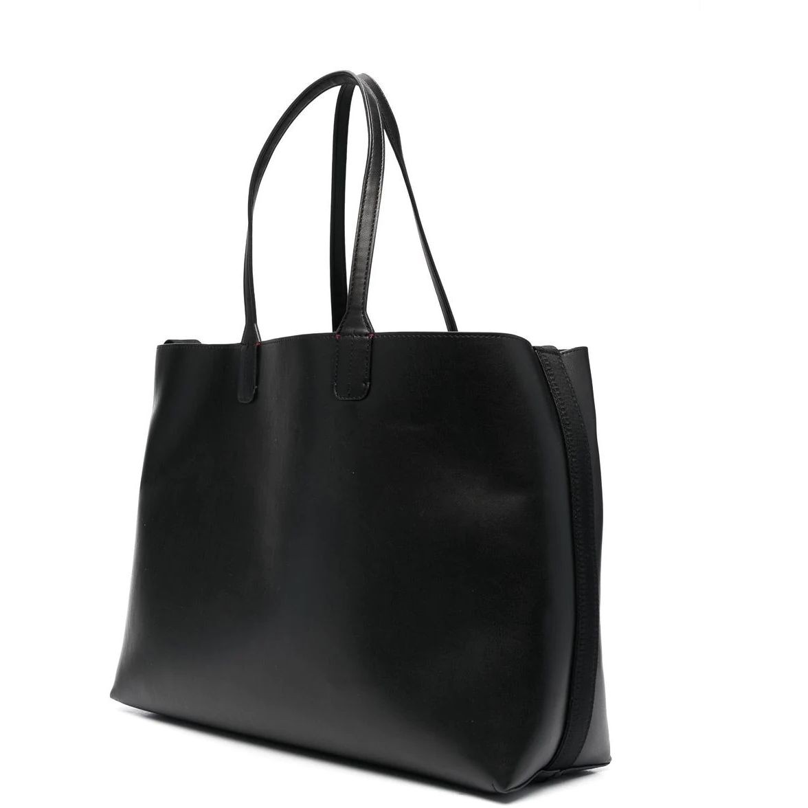 TOMMY HILFIGER Pirkinių krepšys moterims, Juoda, ICONIC TOTE SOLID 2