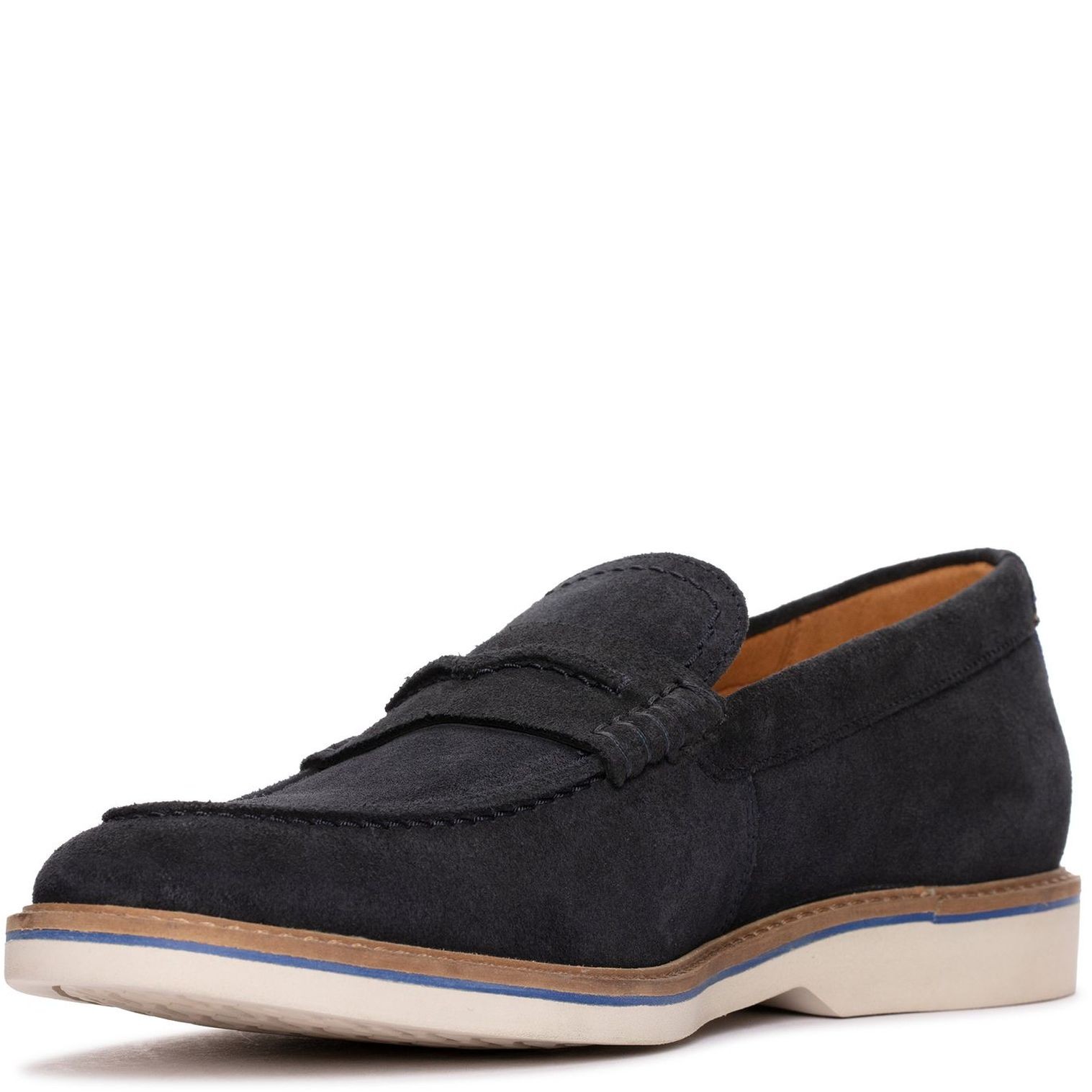 CLARKS Mokasinai vyrams, Mėlyna, Atticus LTSlip mocasins 3