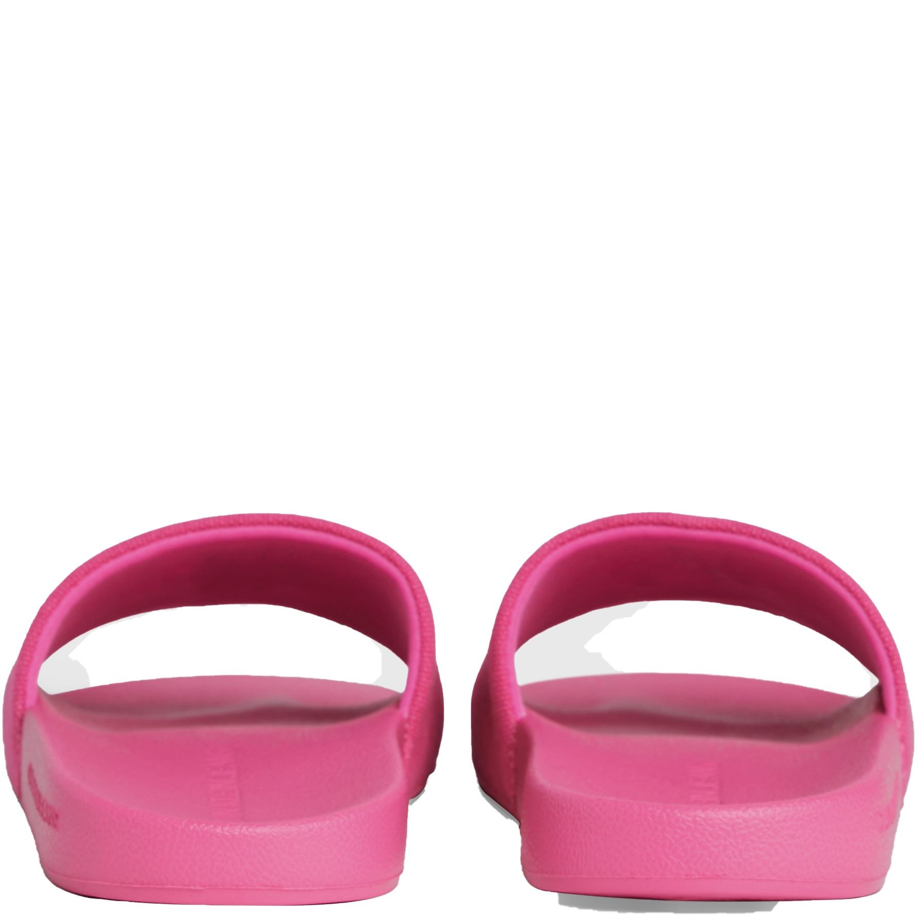 CALVIN KLEIN JEANS Guminės šlepetės moterims, Rožinė, Slide monogram 3