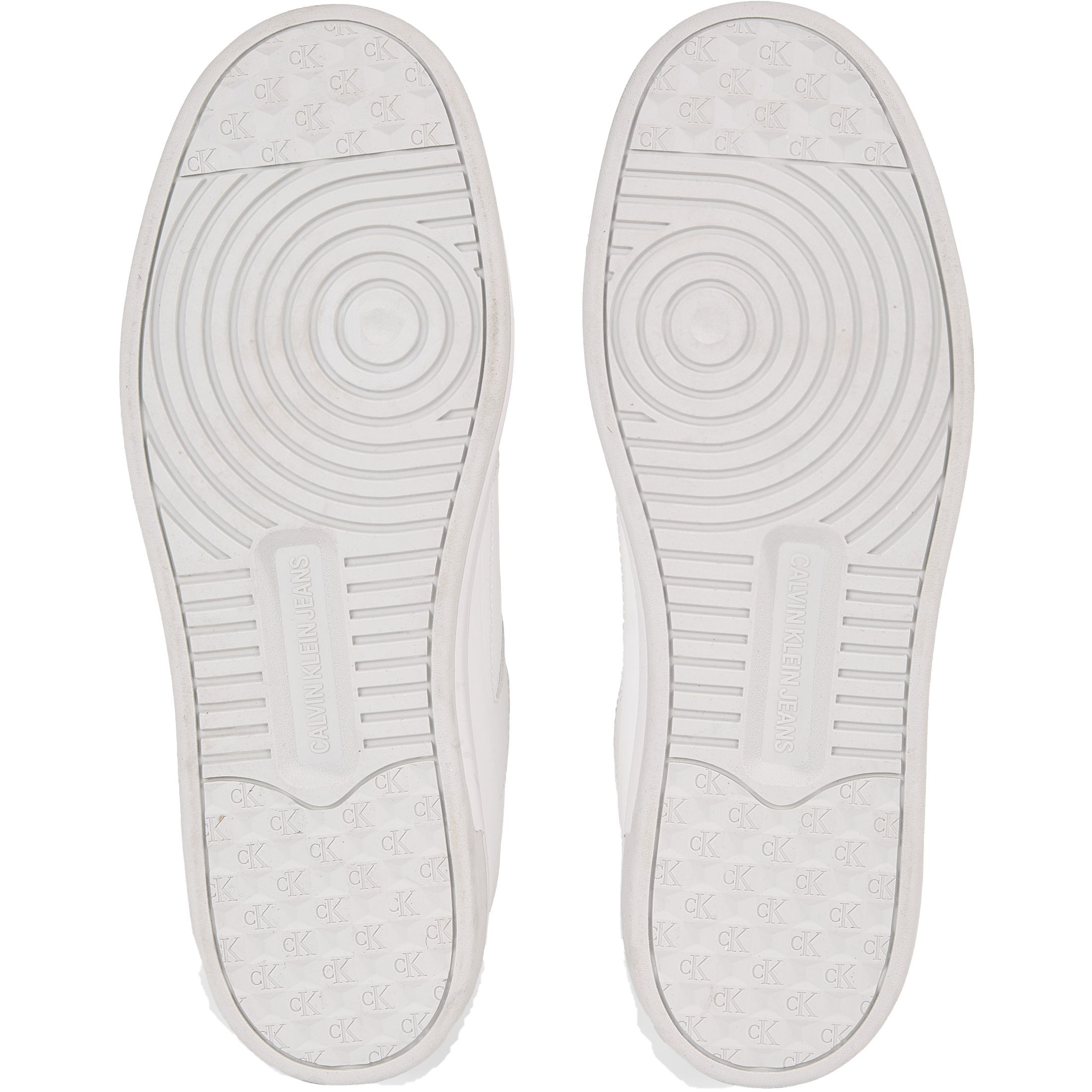 CALVIN KLEIN JEANS Laisvalaikio bateliai vyrams, Balta, Basket cupsole low 5