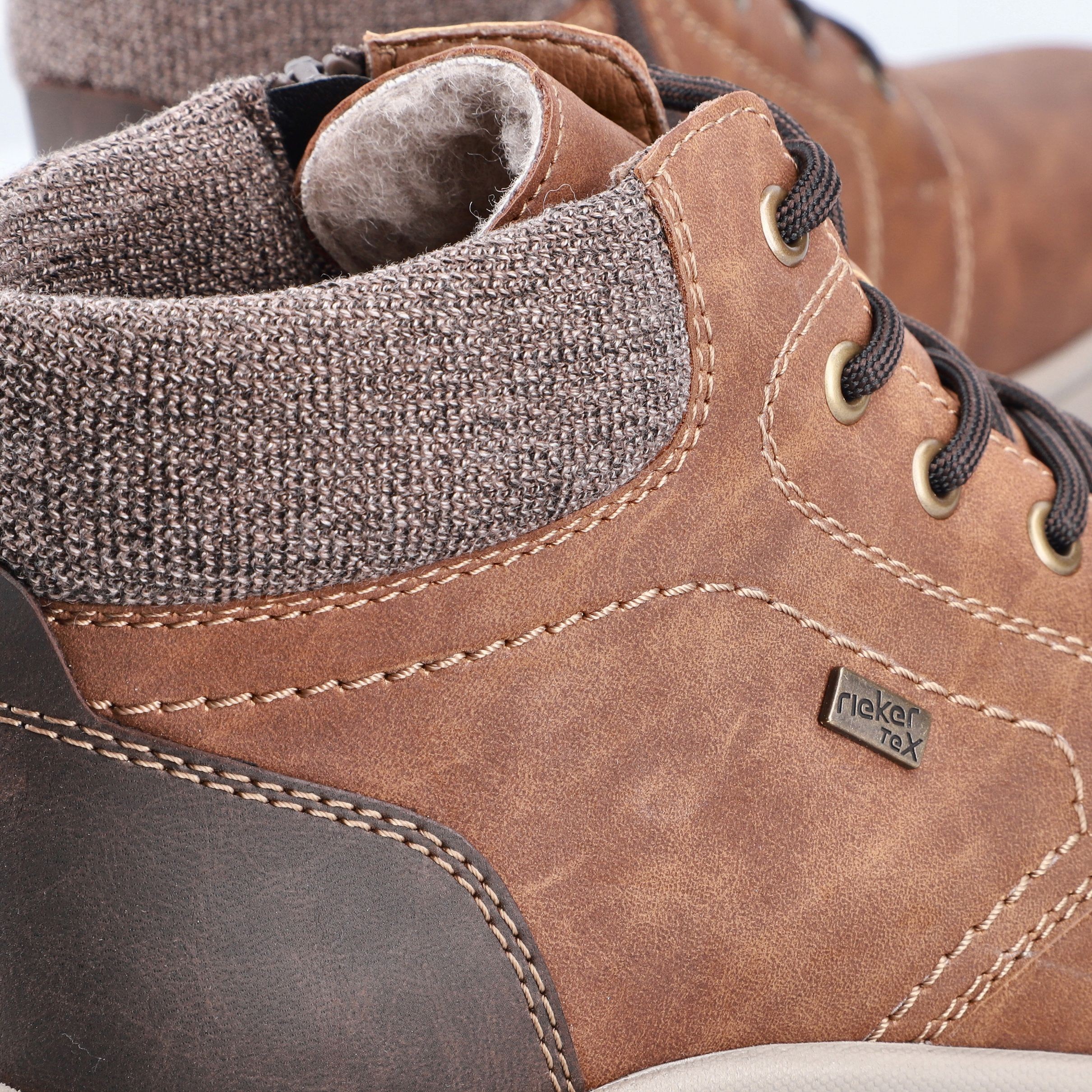 RIEKER Aulinukai vyrams, Ruda, Men's boots 3
