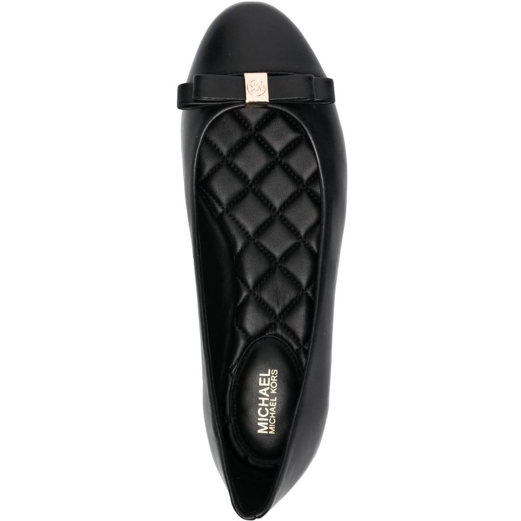 MICHAEL KORS Balerinos moterims, Juoda, Andrea ballet shoe 4