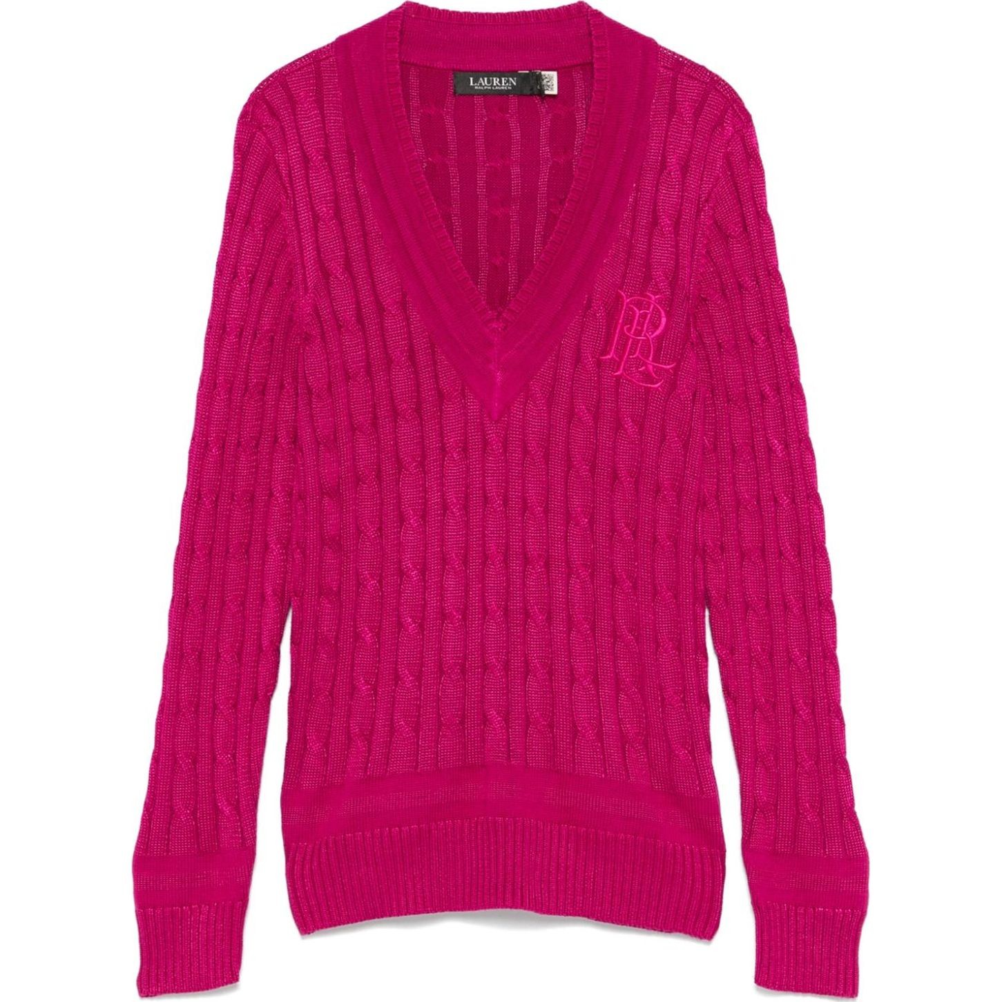 LAUREN RALPH LAUREN Megztinis moterims, Rožinė, Meren long sleeve pullover
