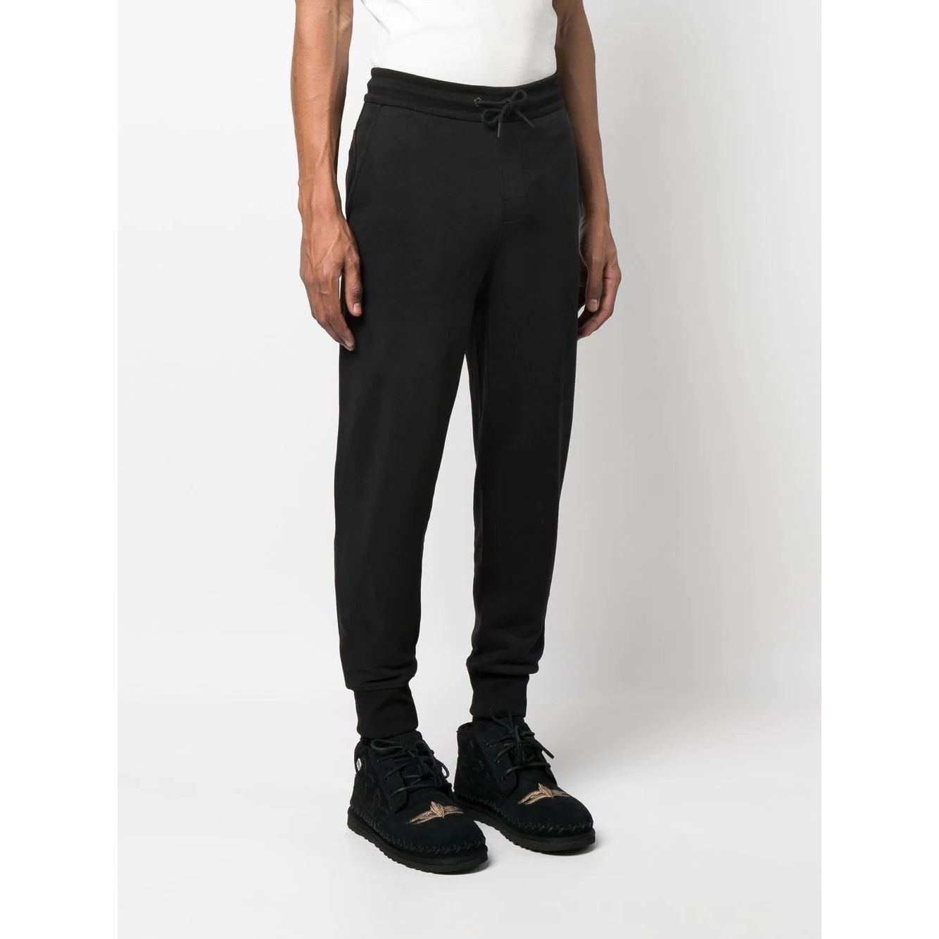 CALVIN KLEIN JEANS Sportinės kelnės vyrams, Juoda, Shrunken badge pant 3