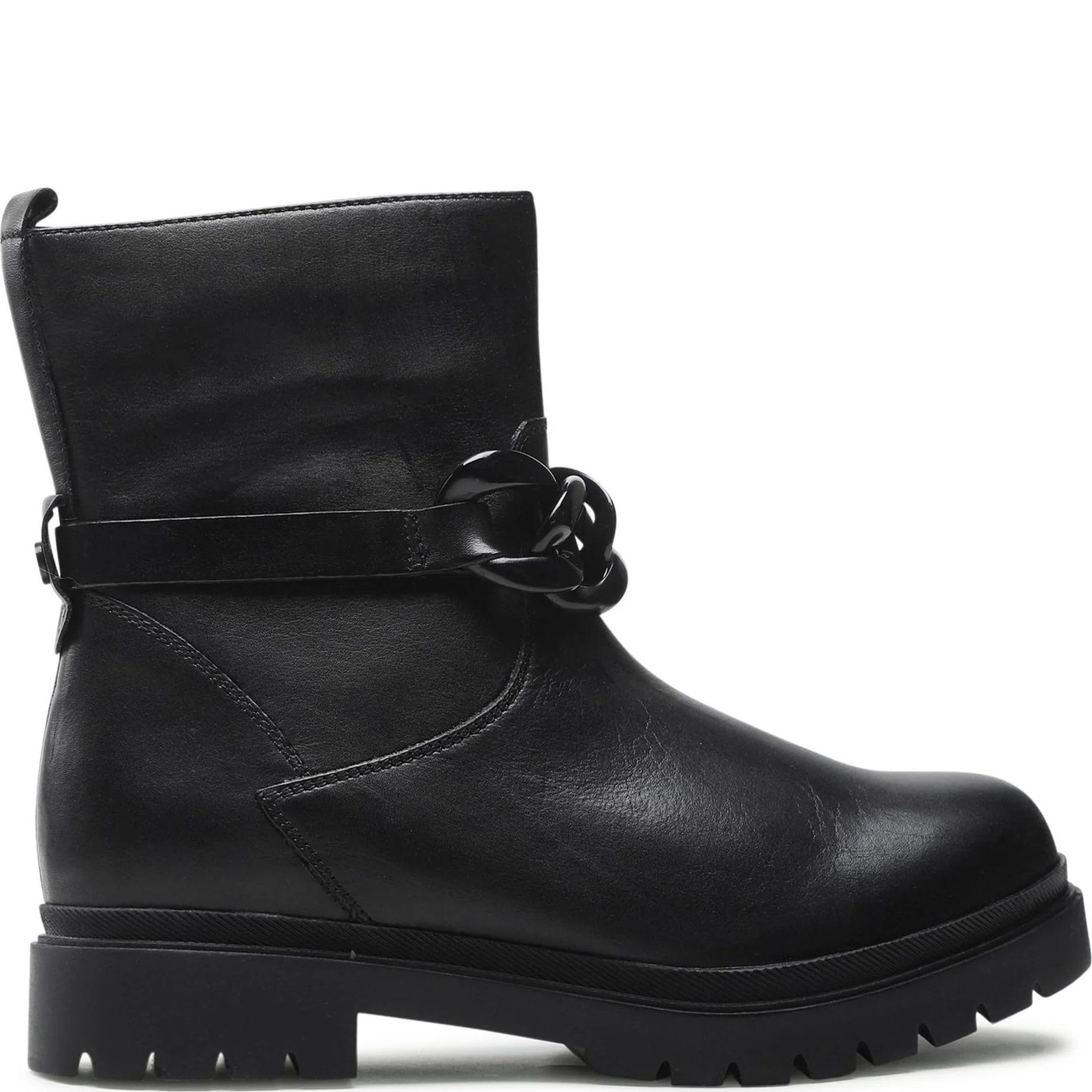 CAPRICE Aulinukai moterims su puošnia sagtimi, Juoda, Booties 2