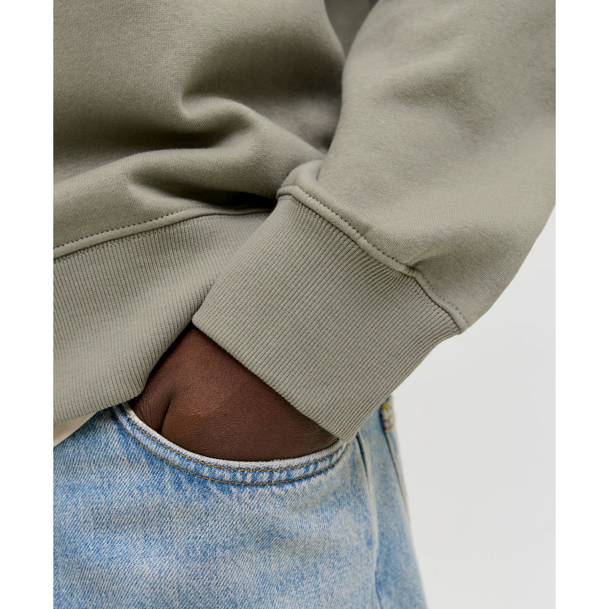 JACK & JONES Megztinis vyrams, Pilka, Star basic 6