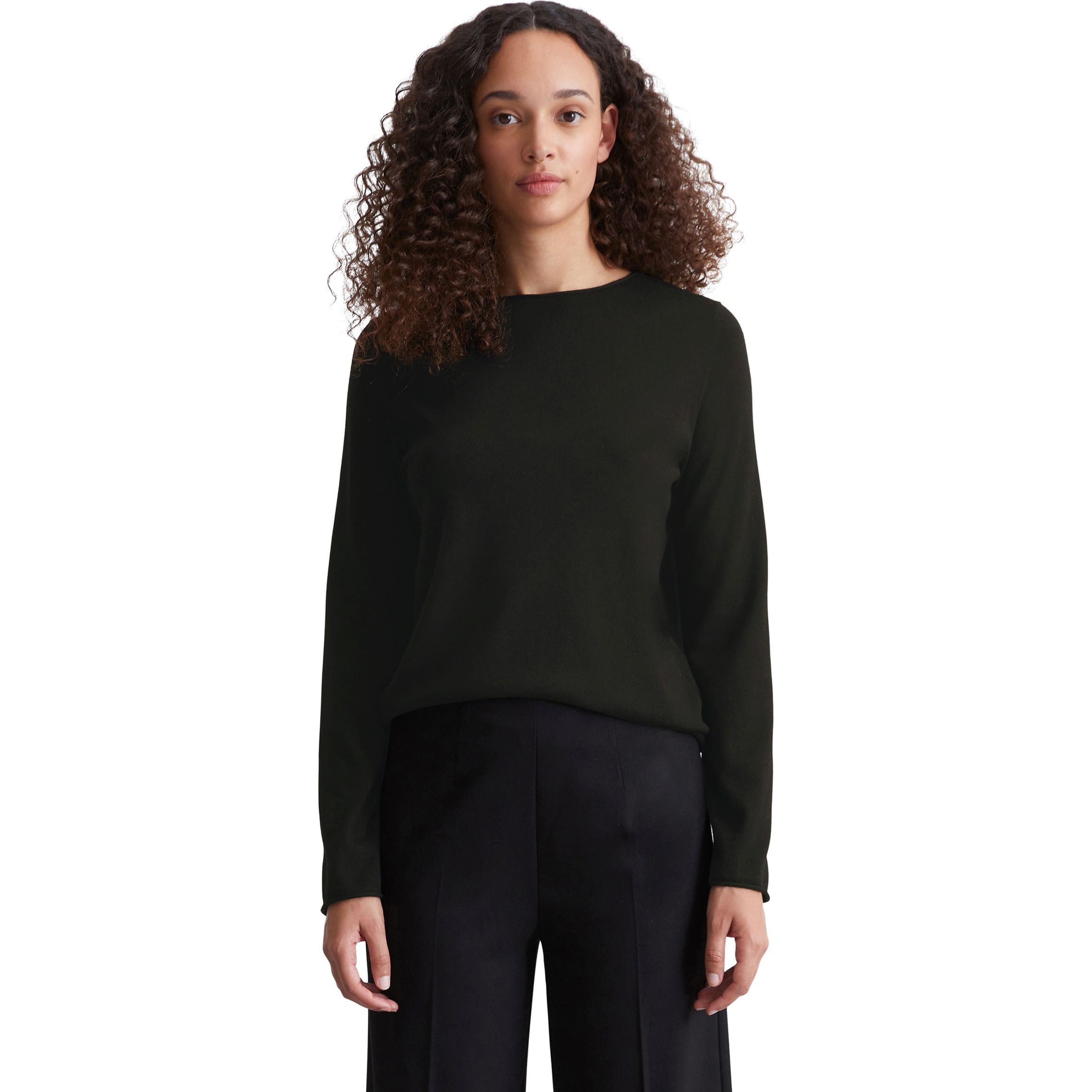 MARC O'POLO Megztinis moterims, Juoda, Pullover 408556160465 2