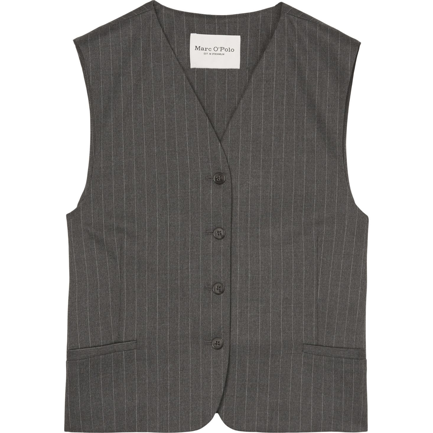 MARC O'POLO Liemenė moterims, Pilka, Vests 408026381013 1